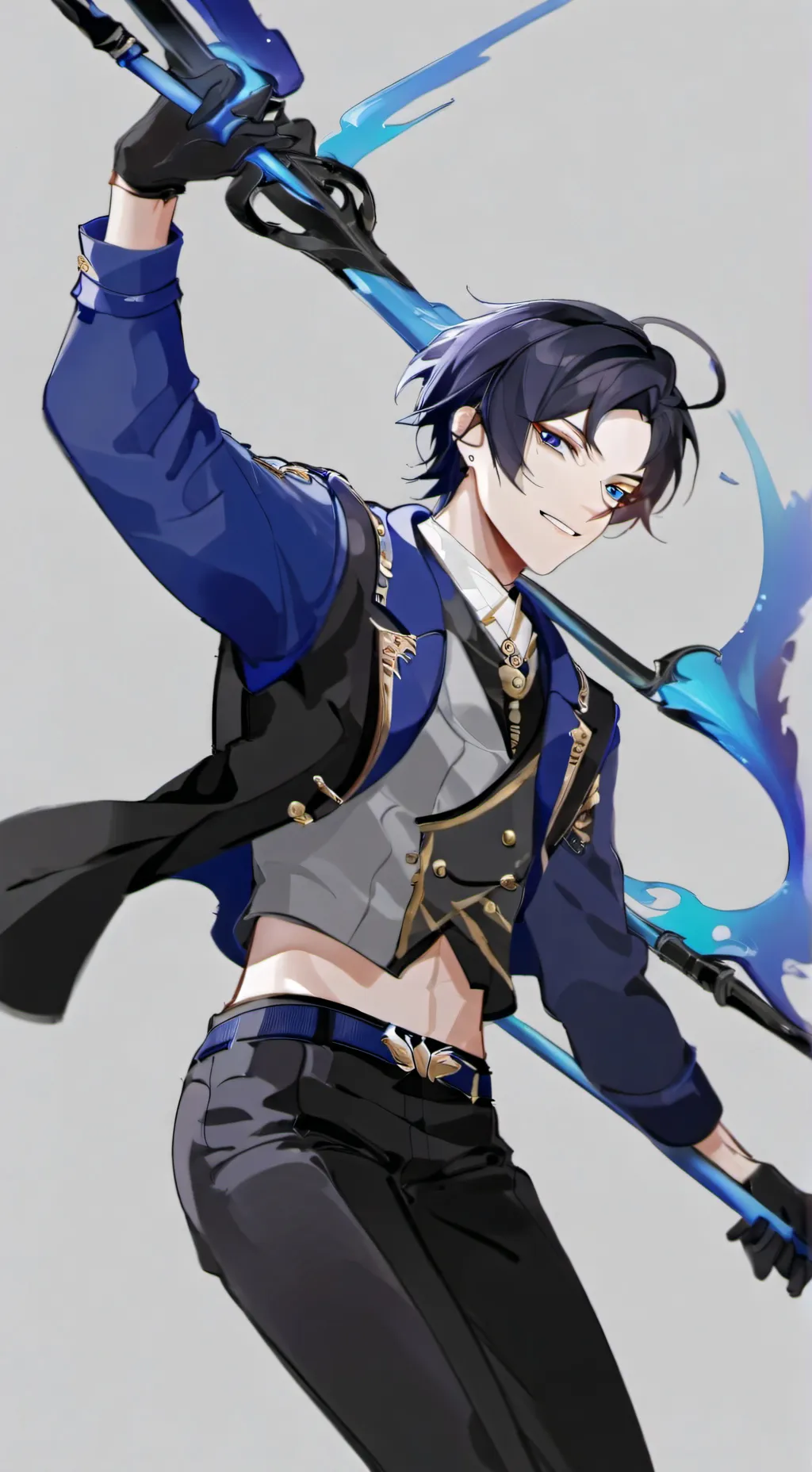 ai character: 散兵 background