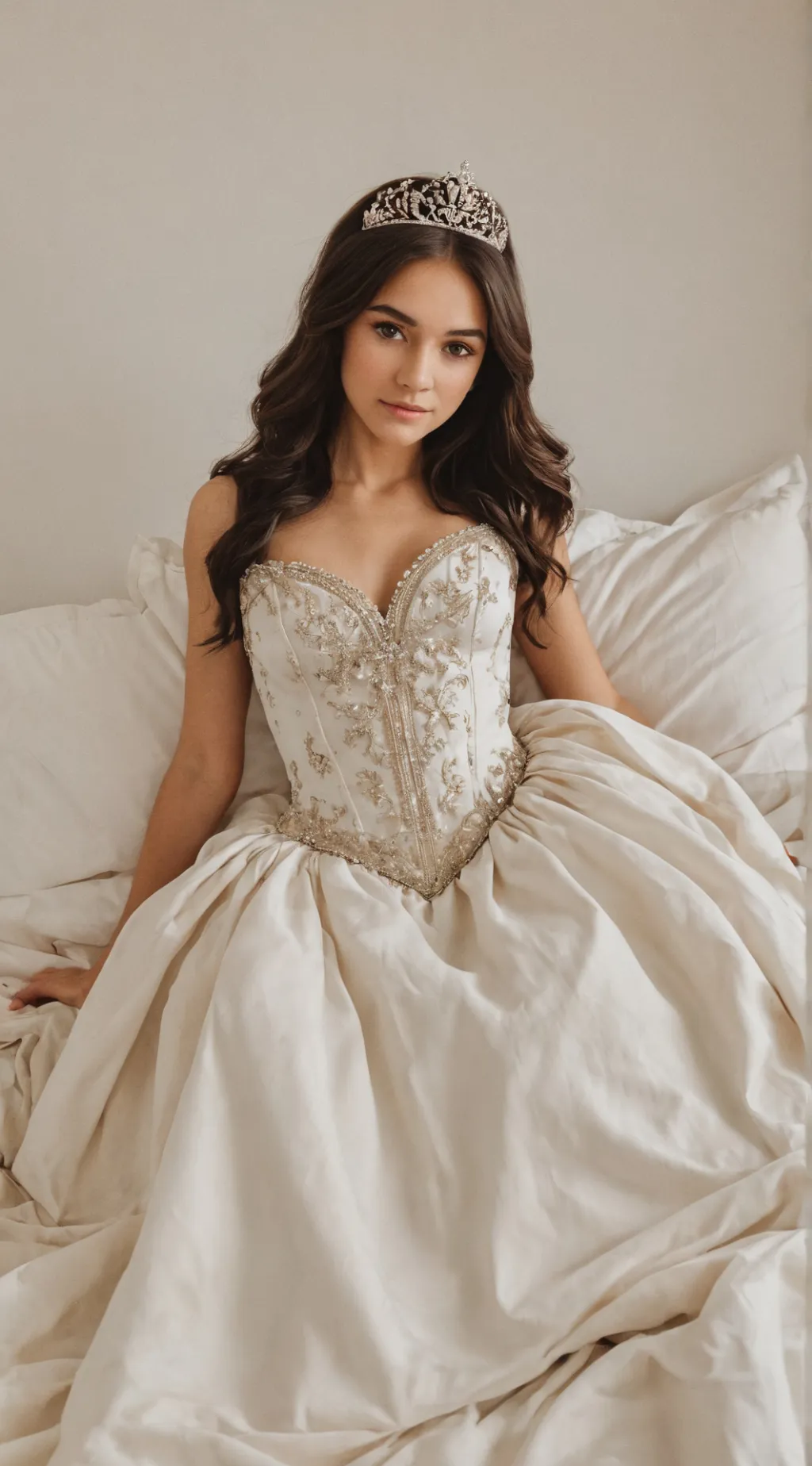 ai character: princes emely background