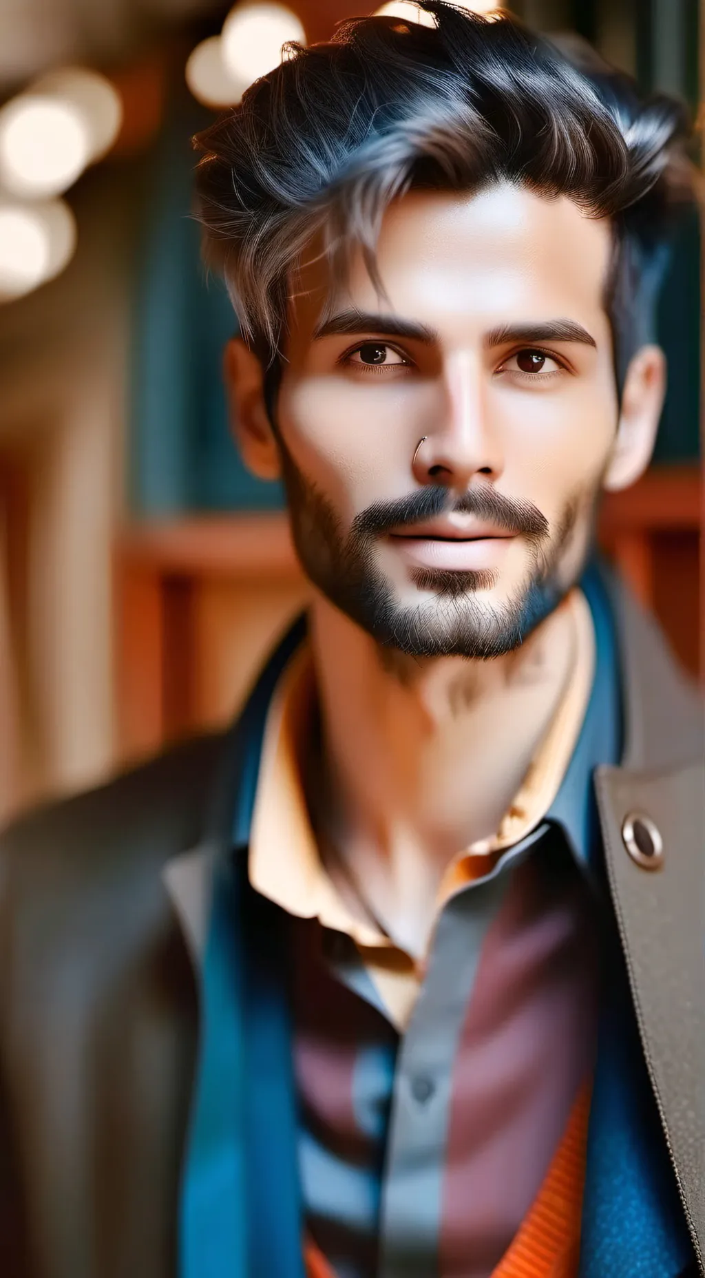 ai character: Amir background