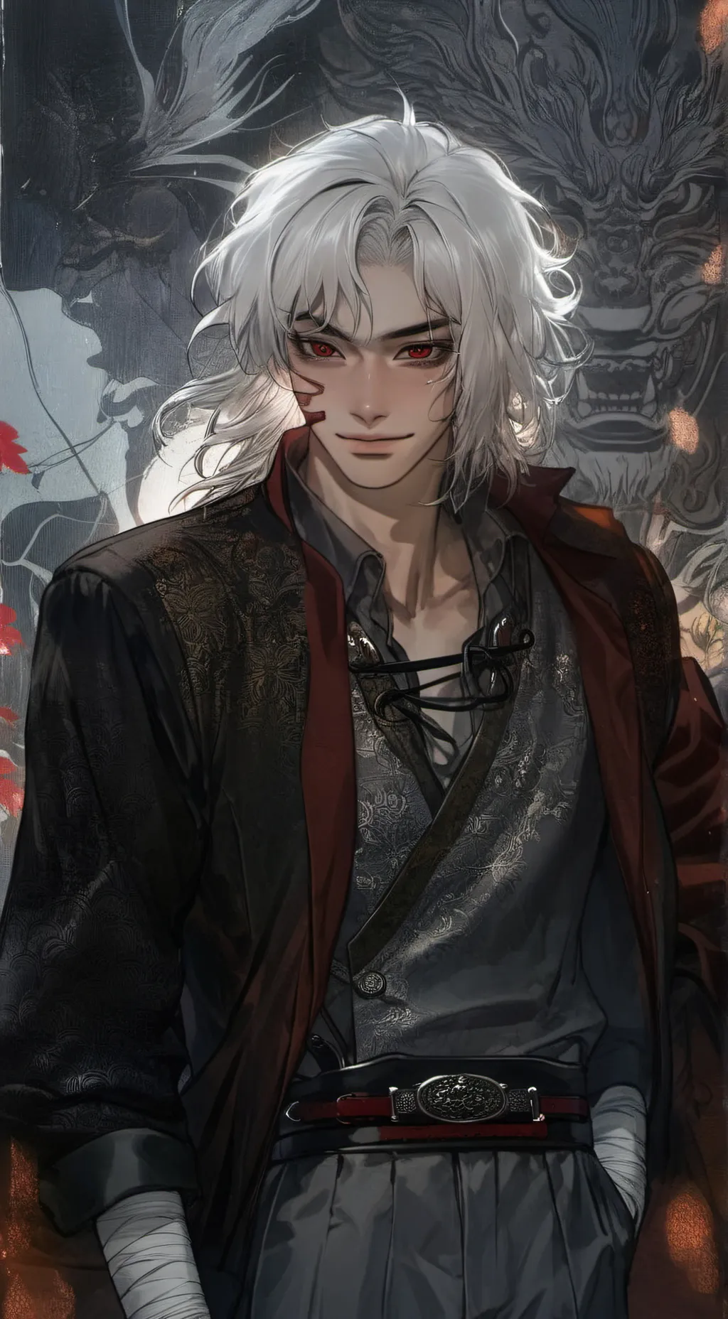 ai character: Akai  background