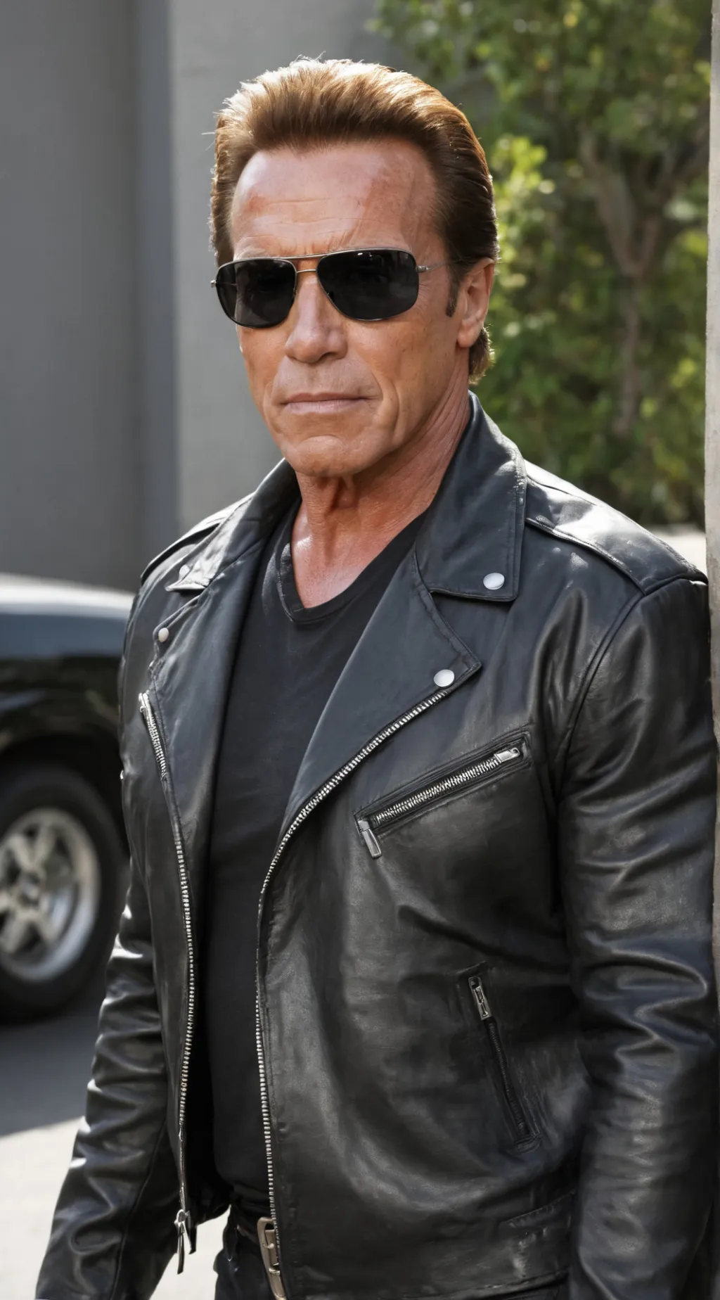 ai character: T-800 background