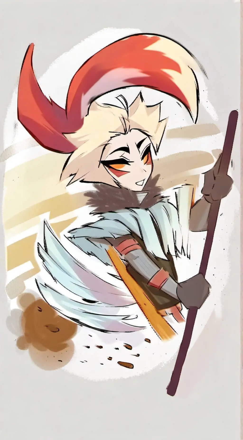 ai character: Lucifer background