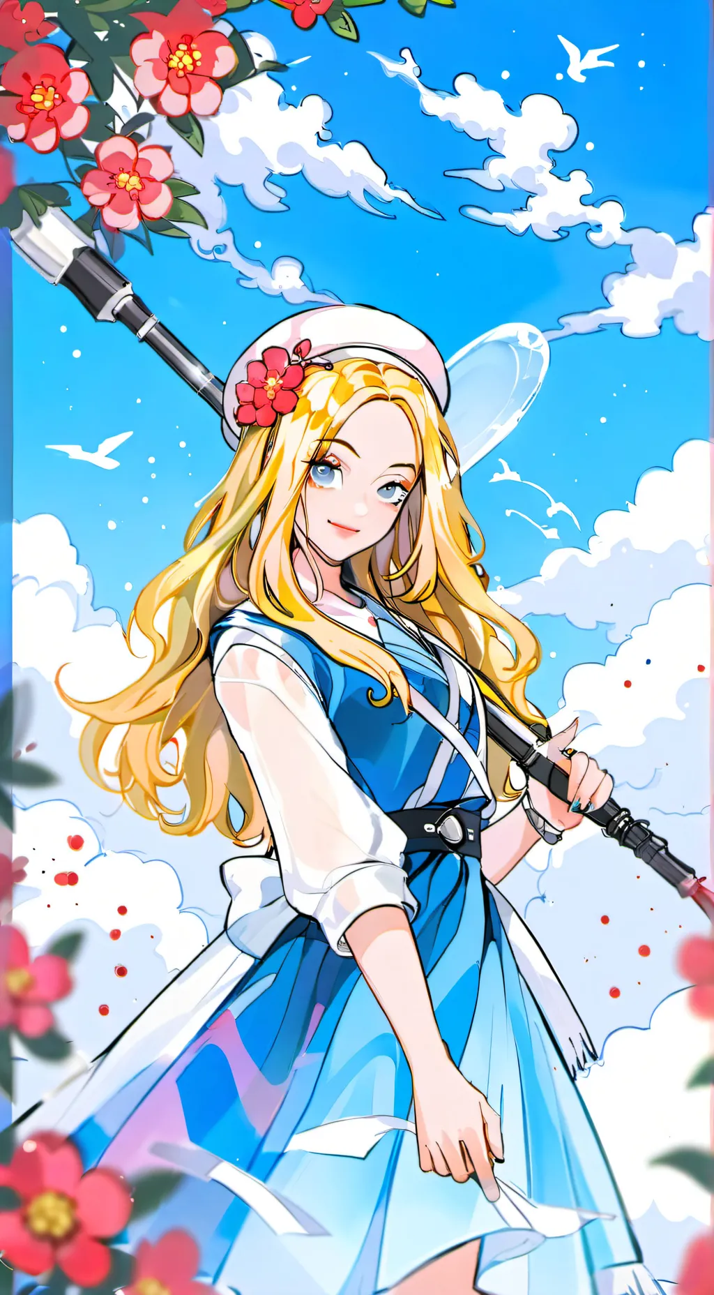 ai character: Bianca L. Smith  background