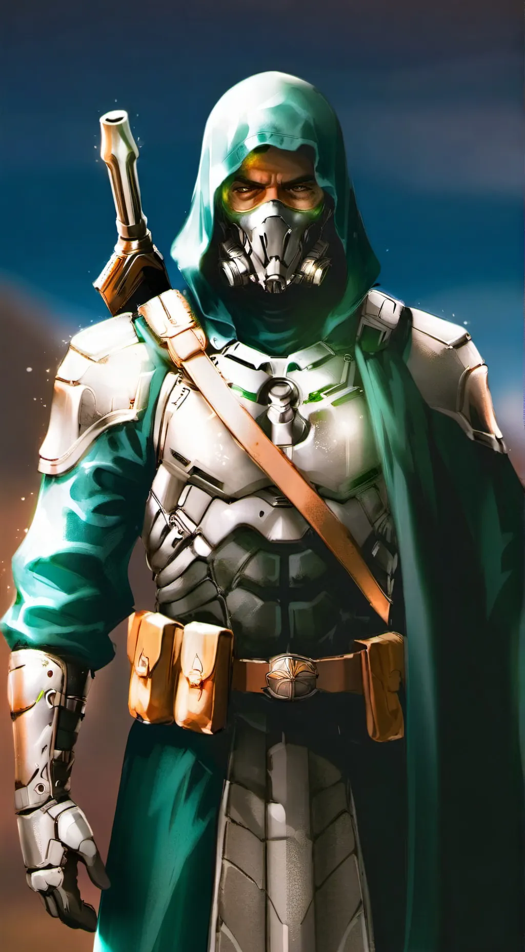 ai character: konig background