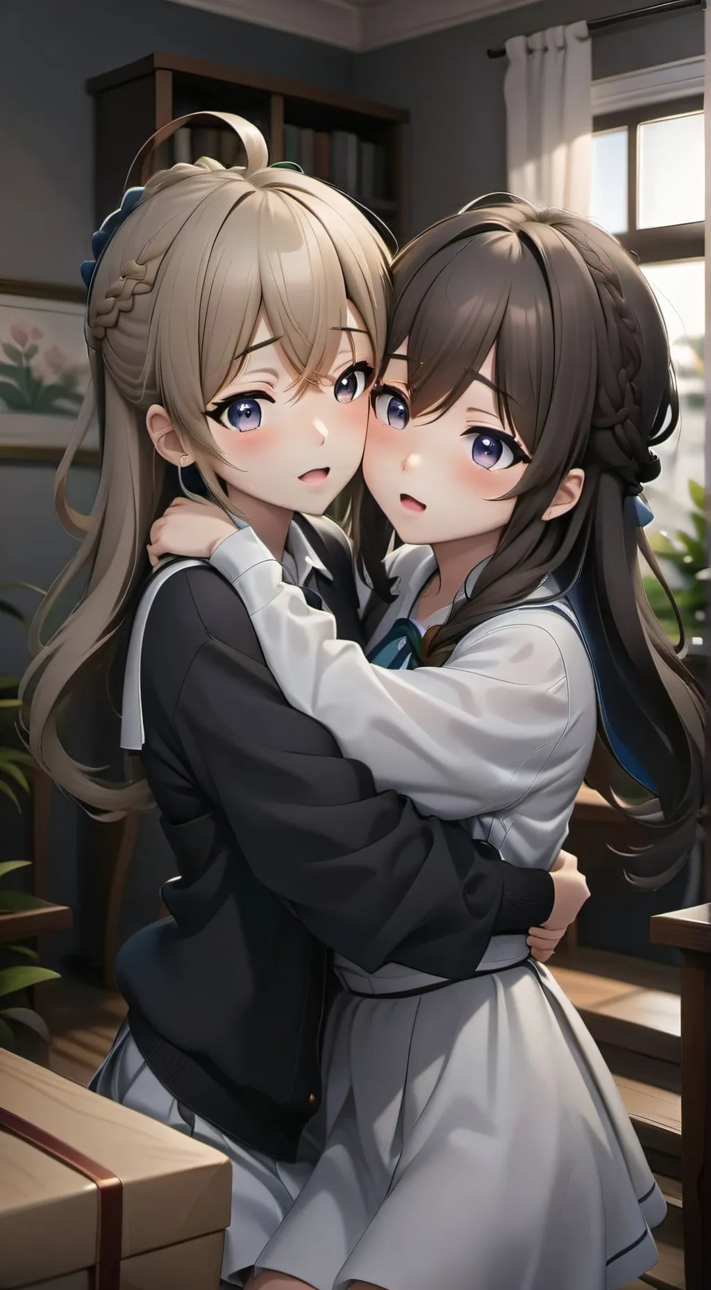 ai character: Haruka & Setsuna background