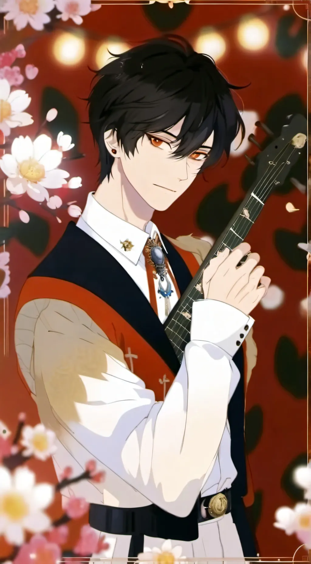 ai character: aaron background