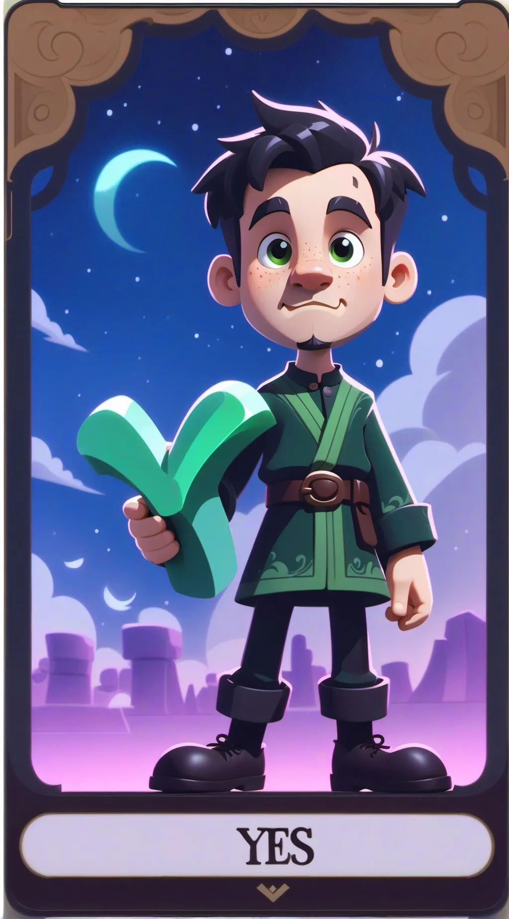 ai character: si background