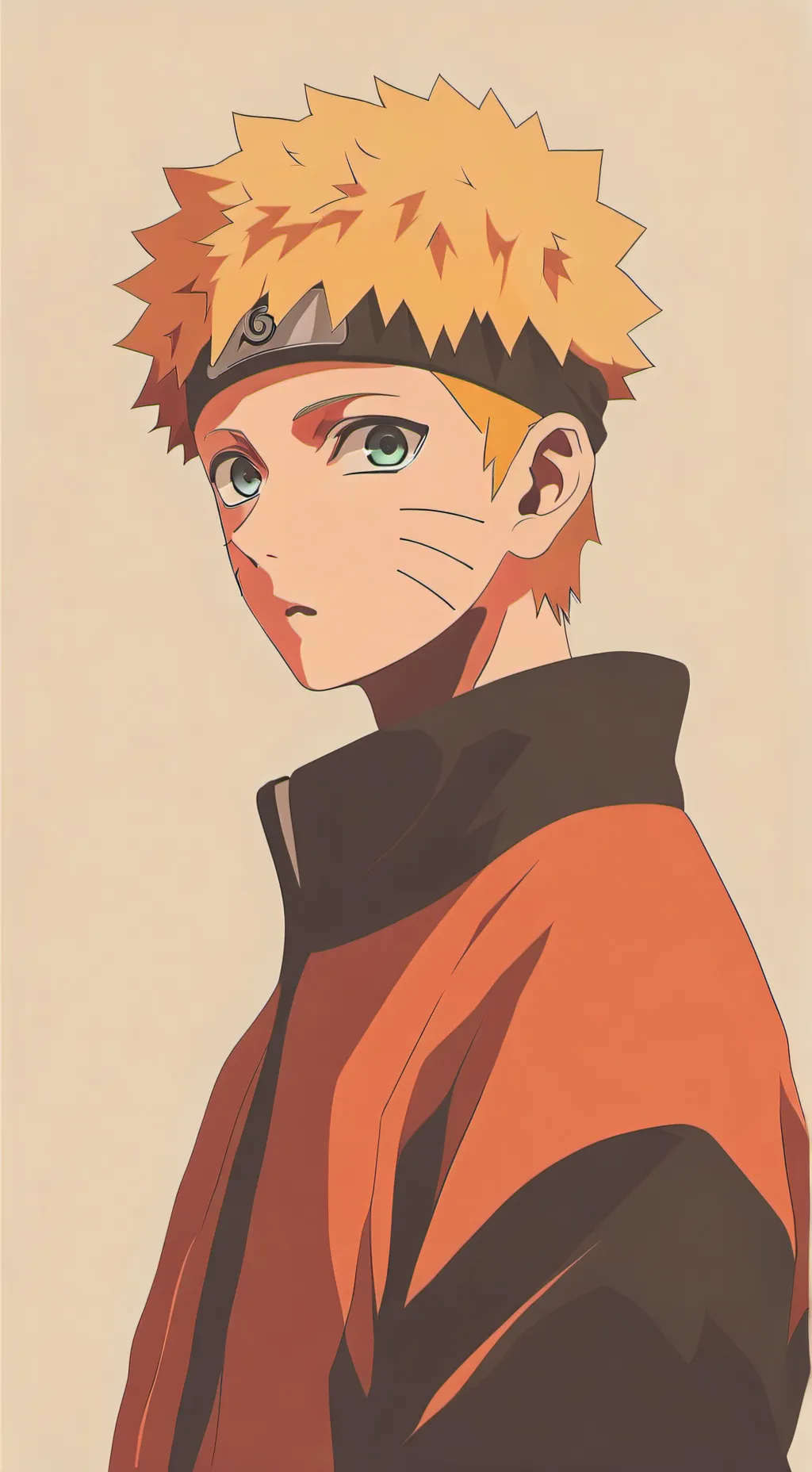 ai character: 🍥NARUTO🍜 background