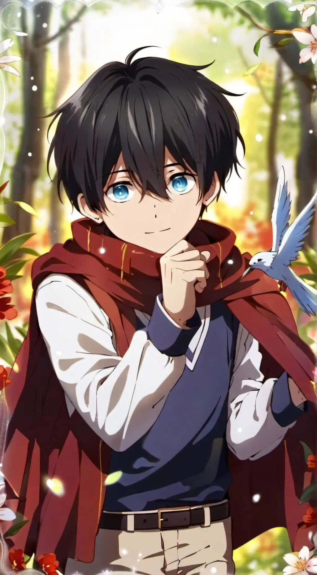 ai character: AOT babies? background