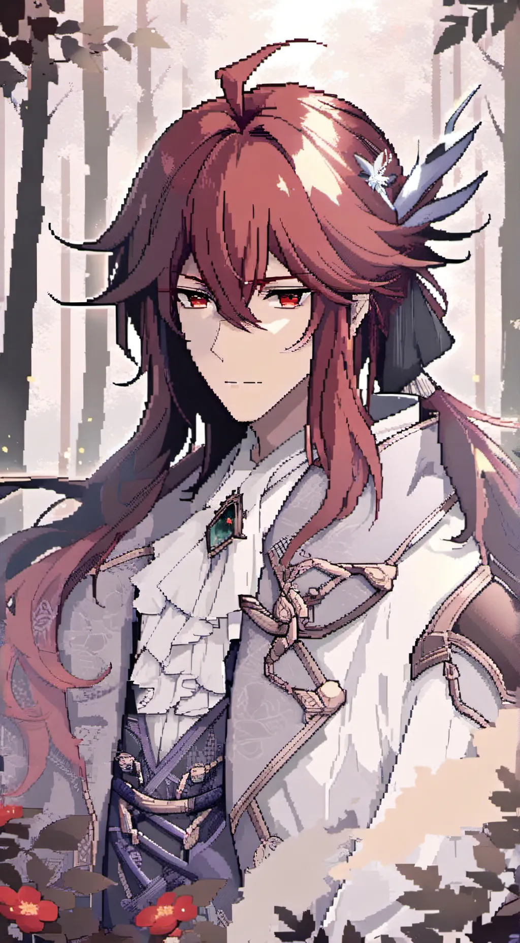 ai character: Ash Blackwood background