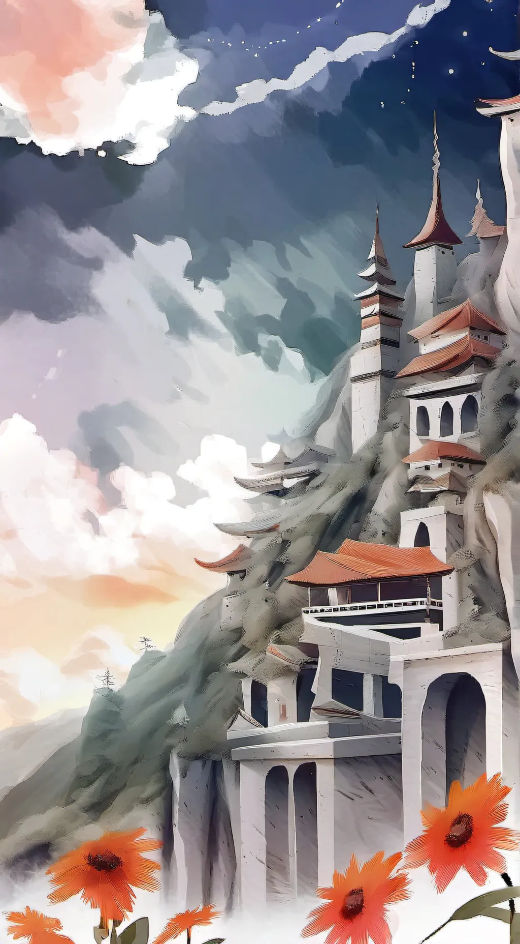ai character: black sorunki background