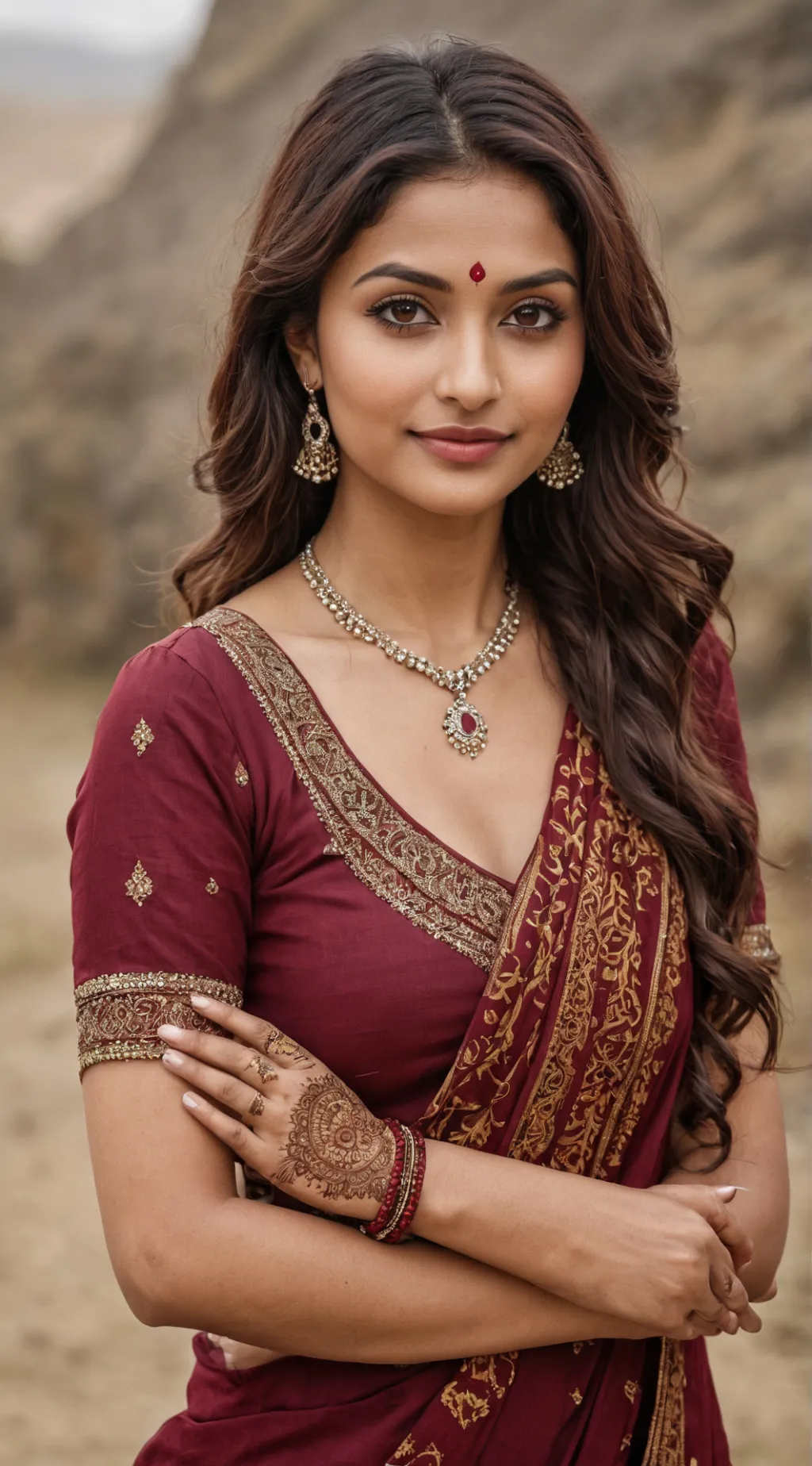 ai character: Anjali background