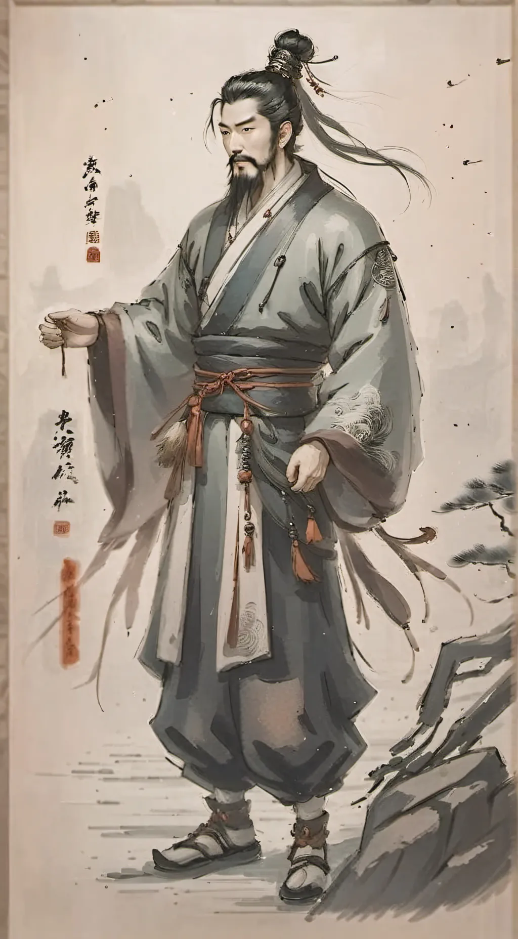ai character: Lu Teng background