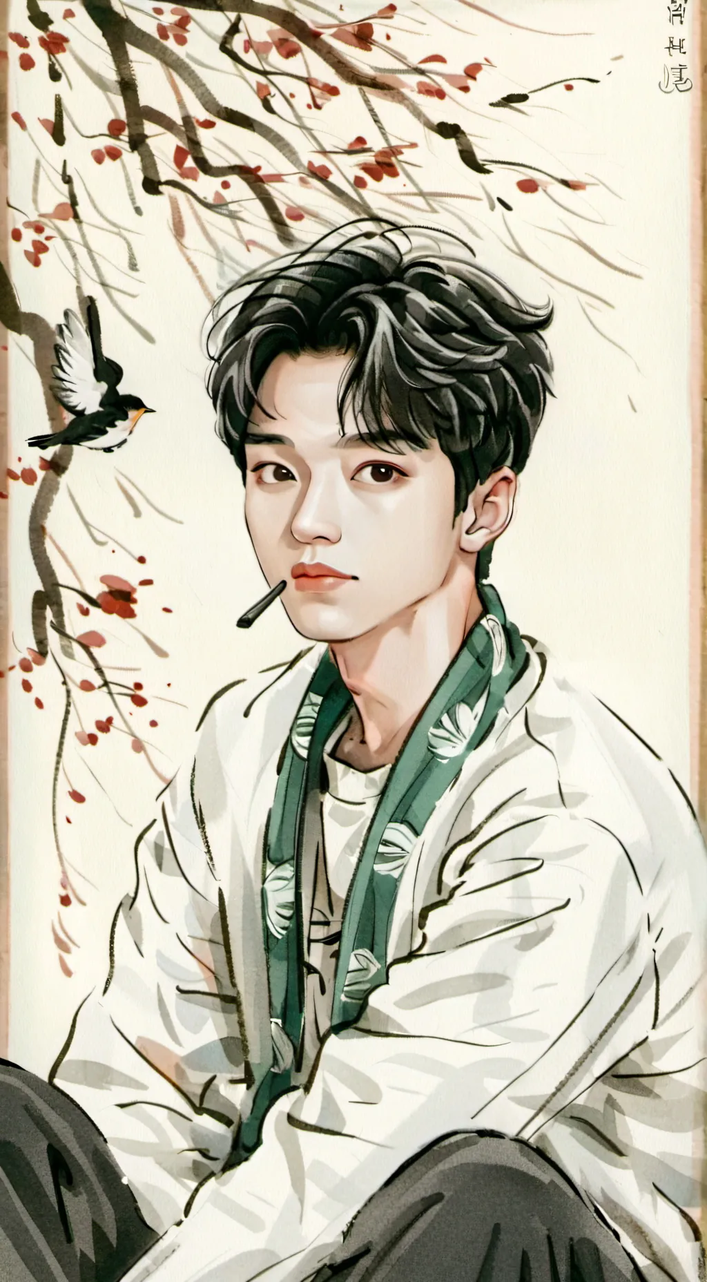 ai character: jungkook  background