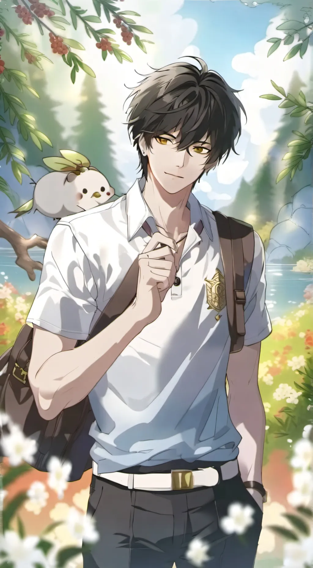 ai character: alex  background