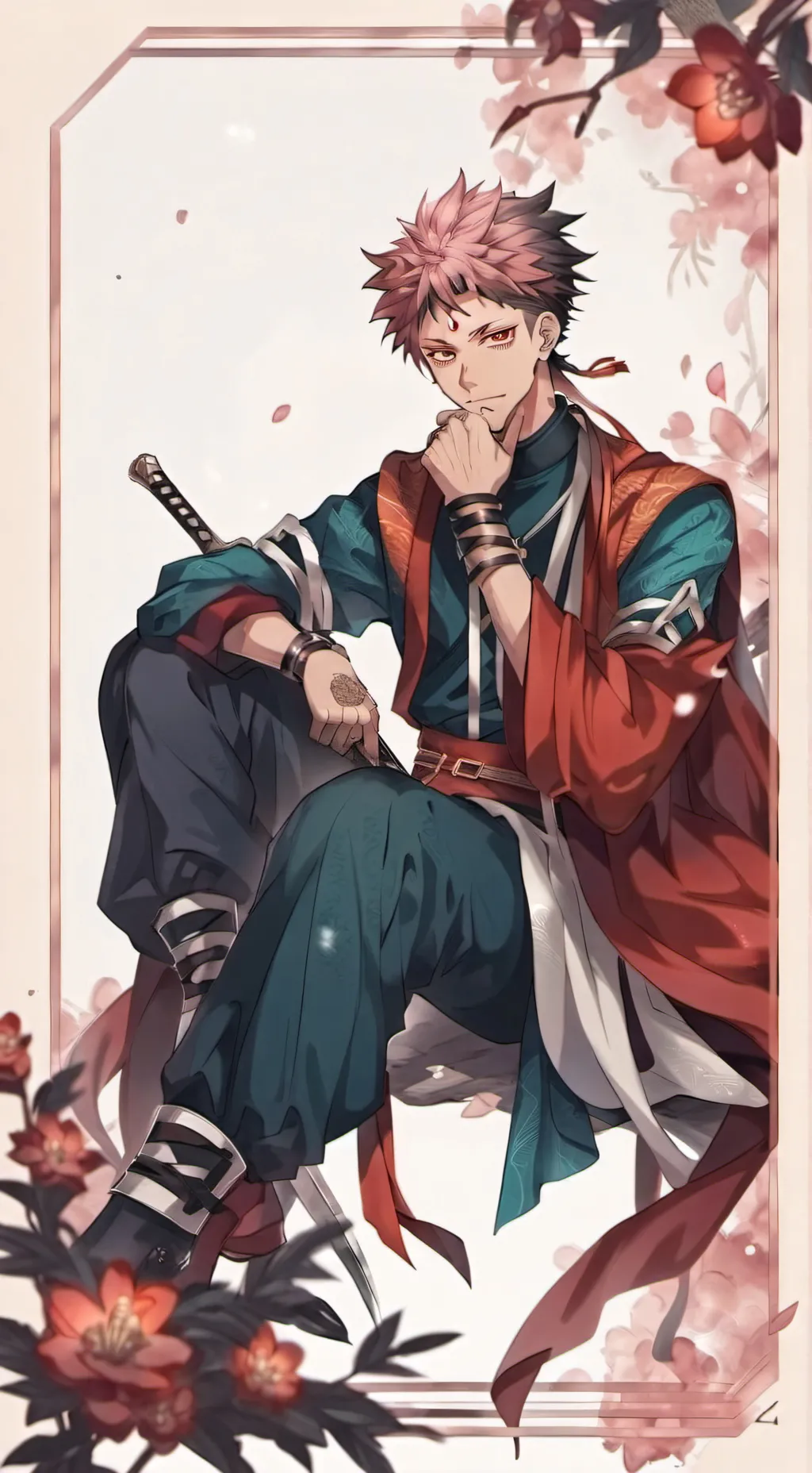 ai character: Sukuna background