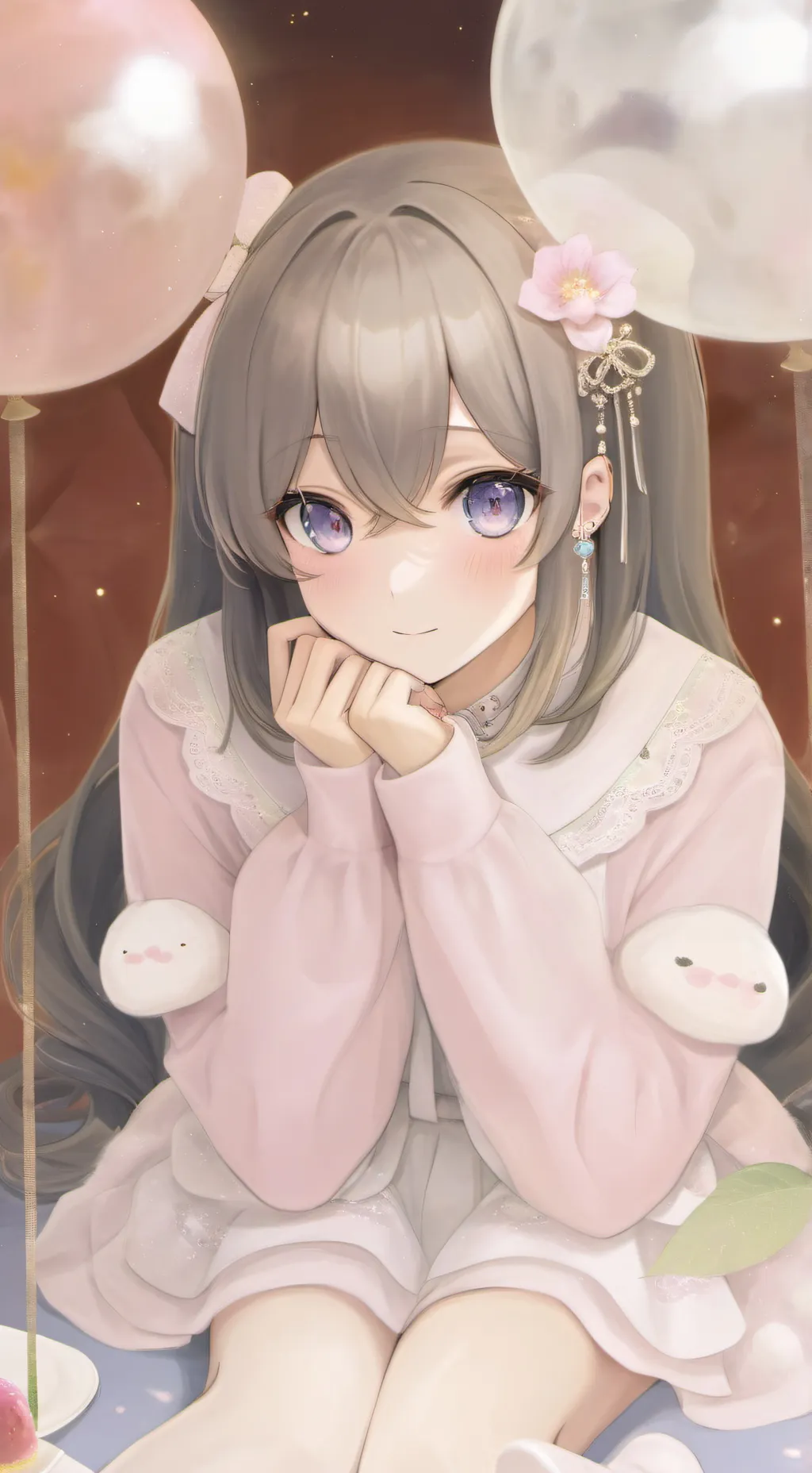 ai character: sleepover ds background