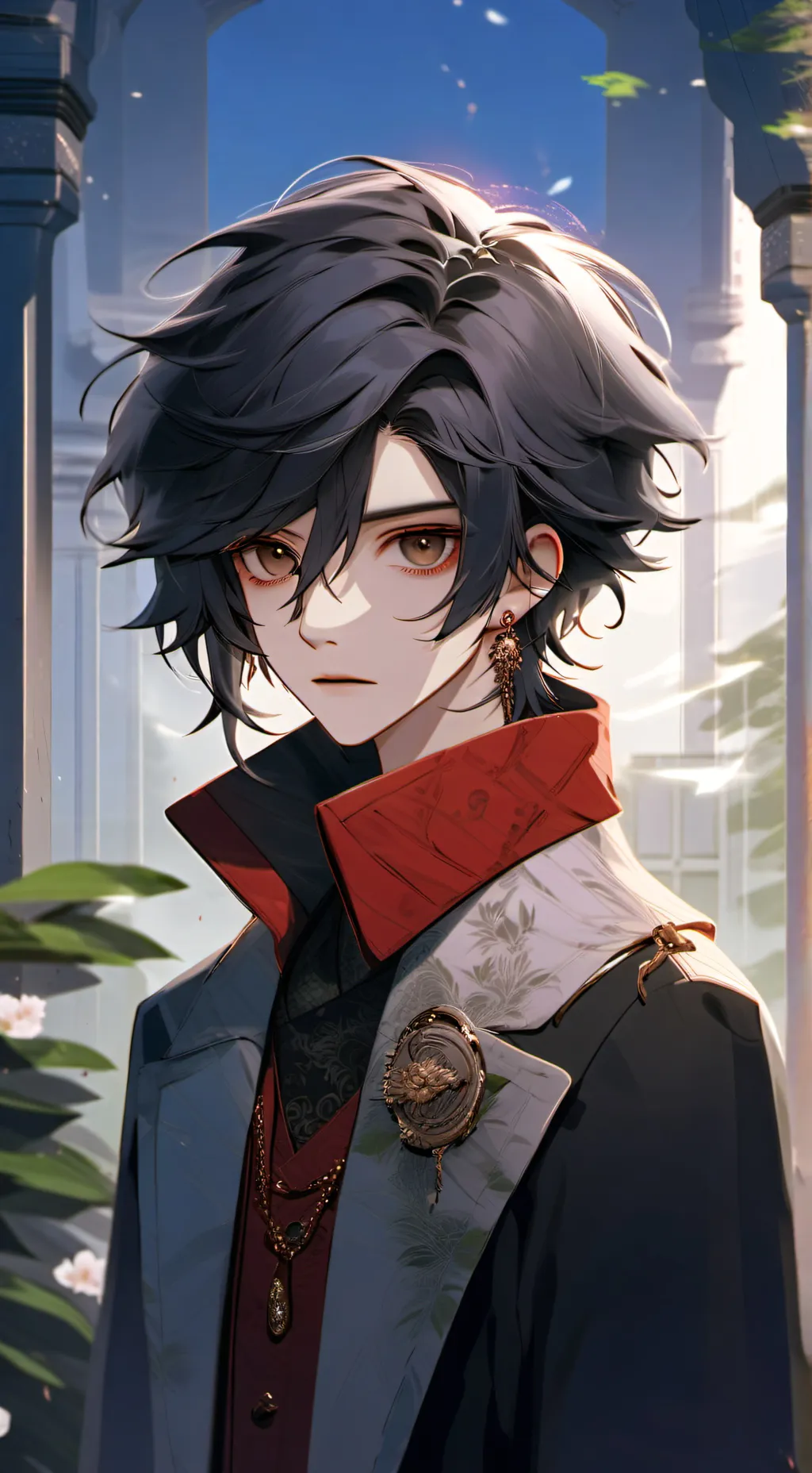 ai character: nerd background