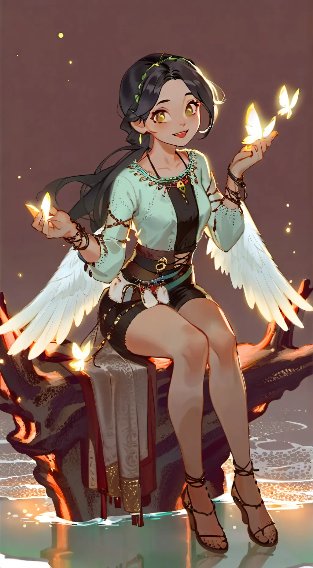 ai character: Liora background