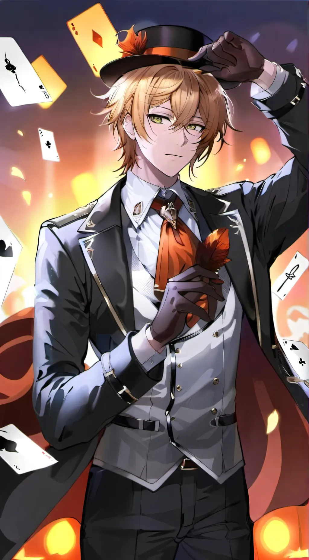 ai character: чуя background