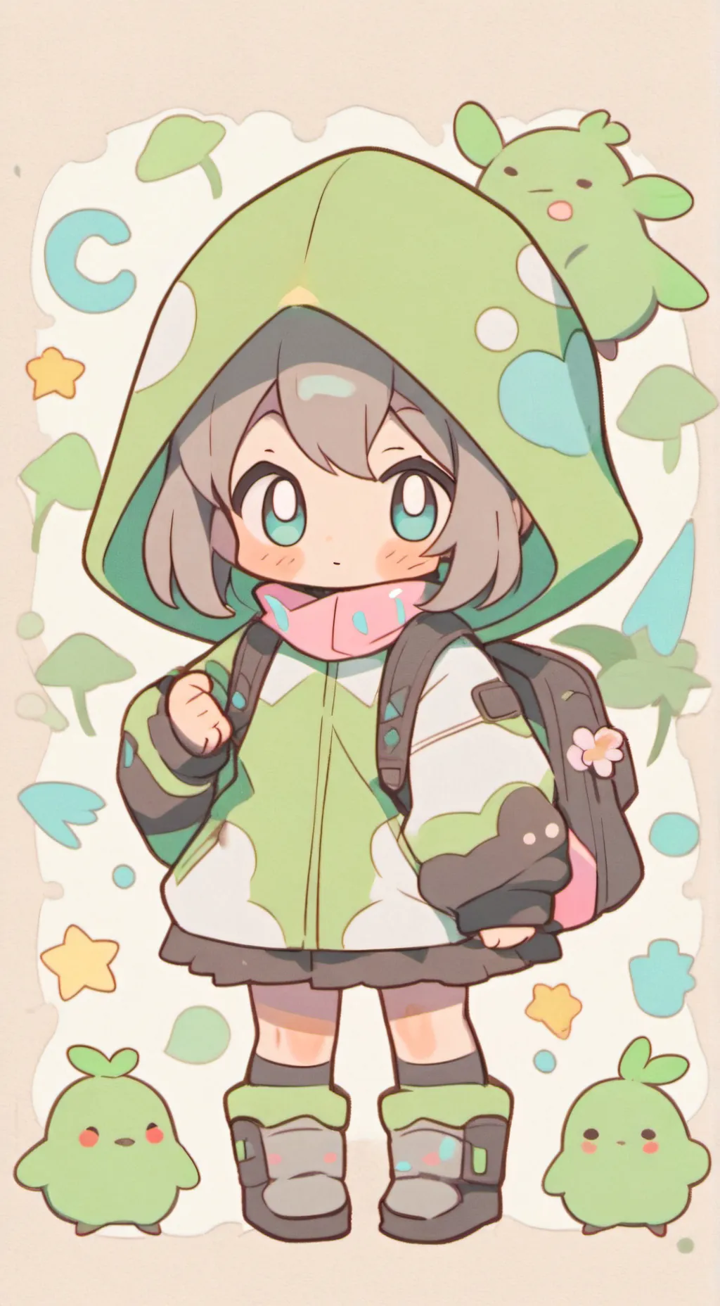 ai character: hana background