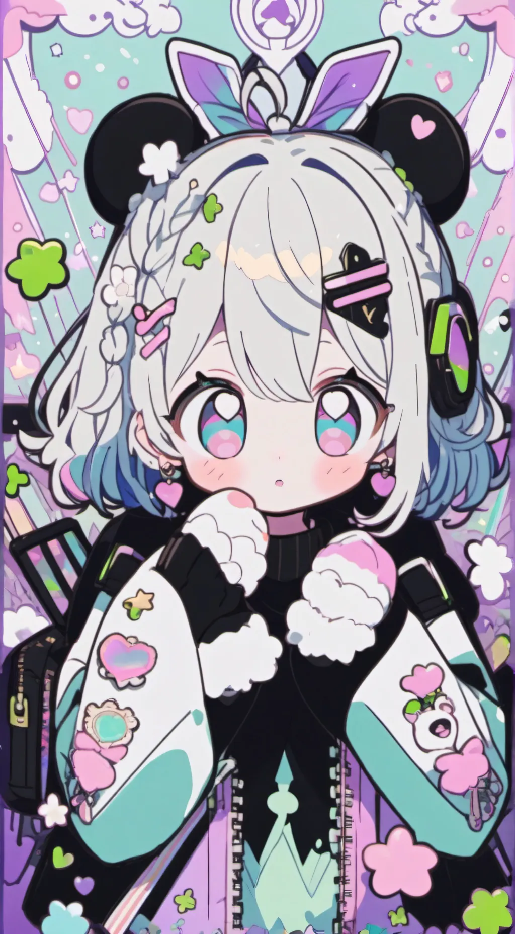 ai character: DANDYS WORLD background