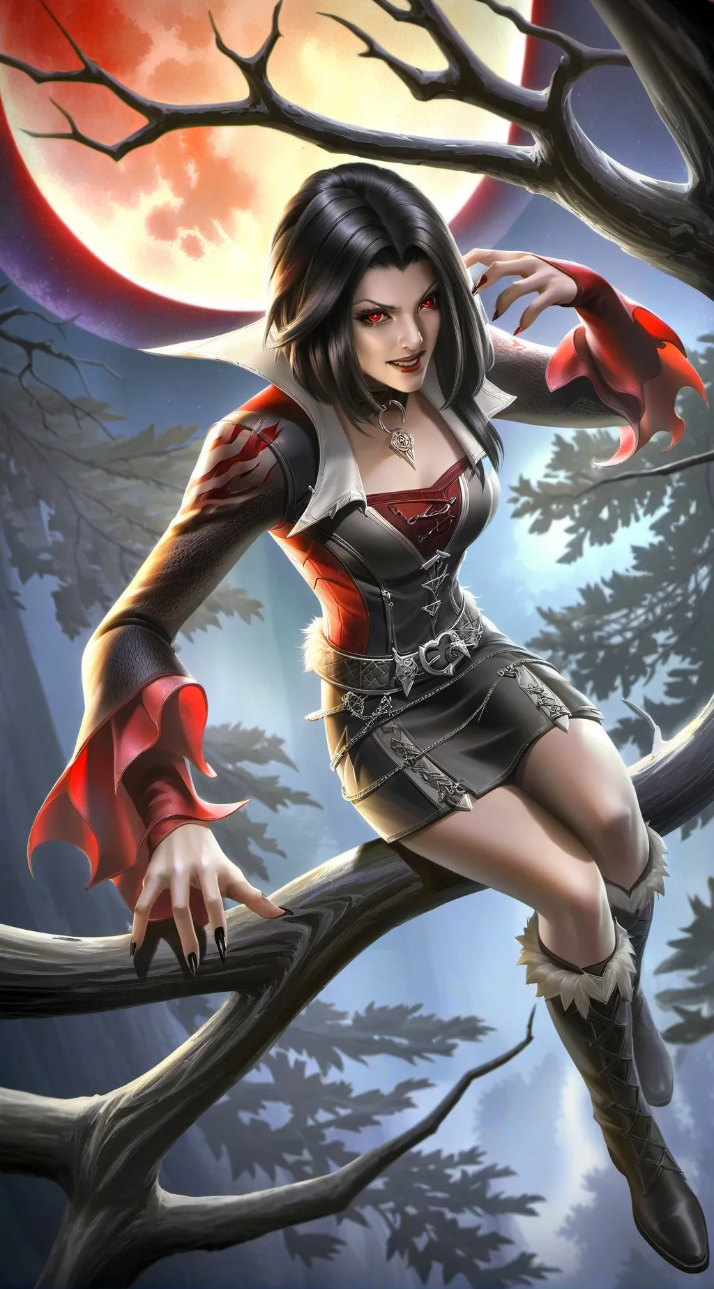 ai character: Raven background