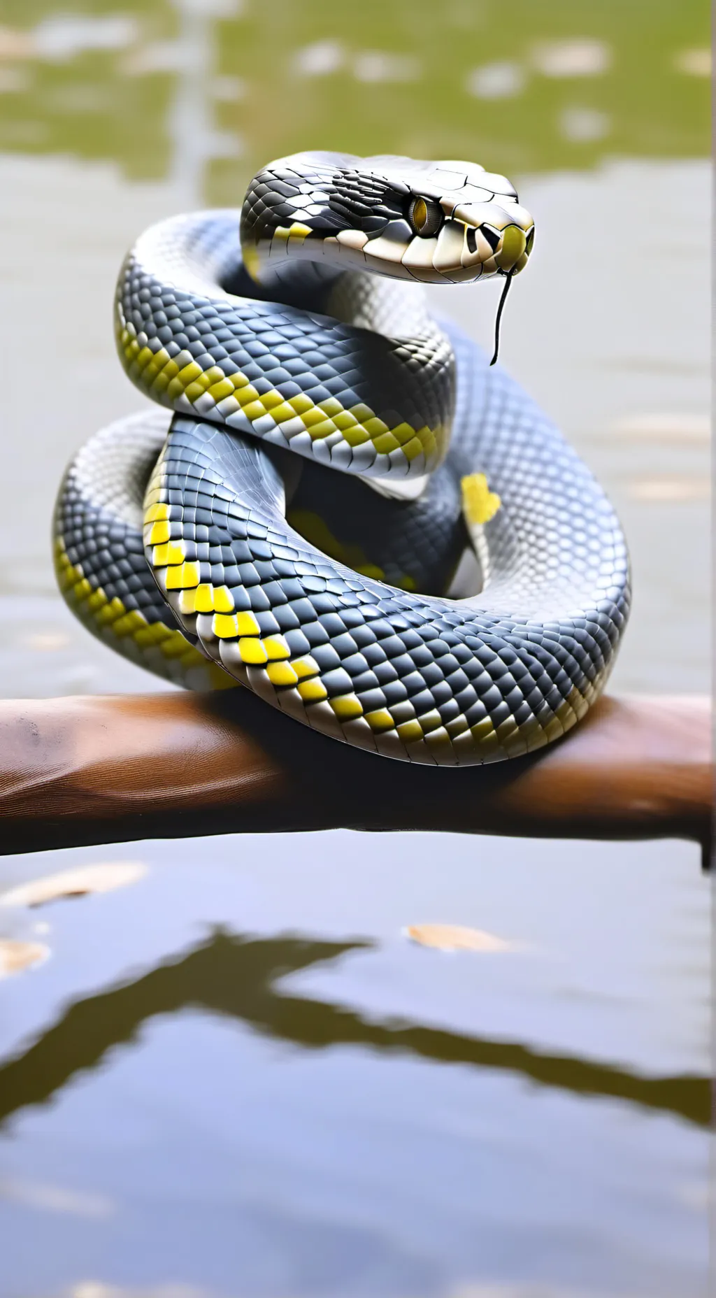 ai character: pet snake background