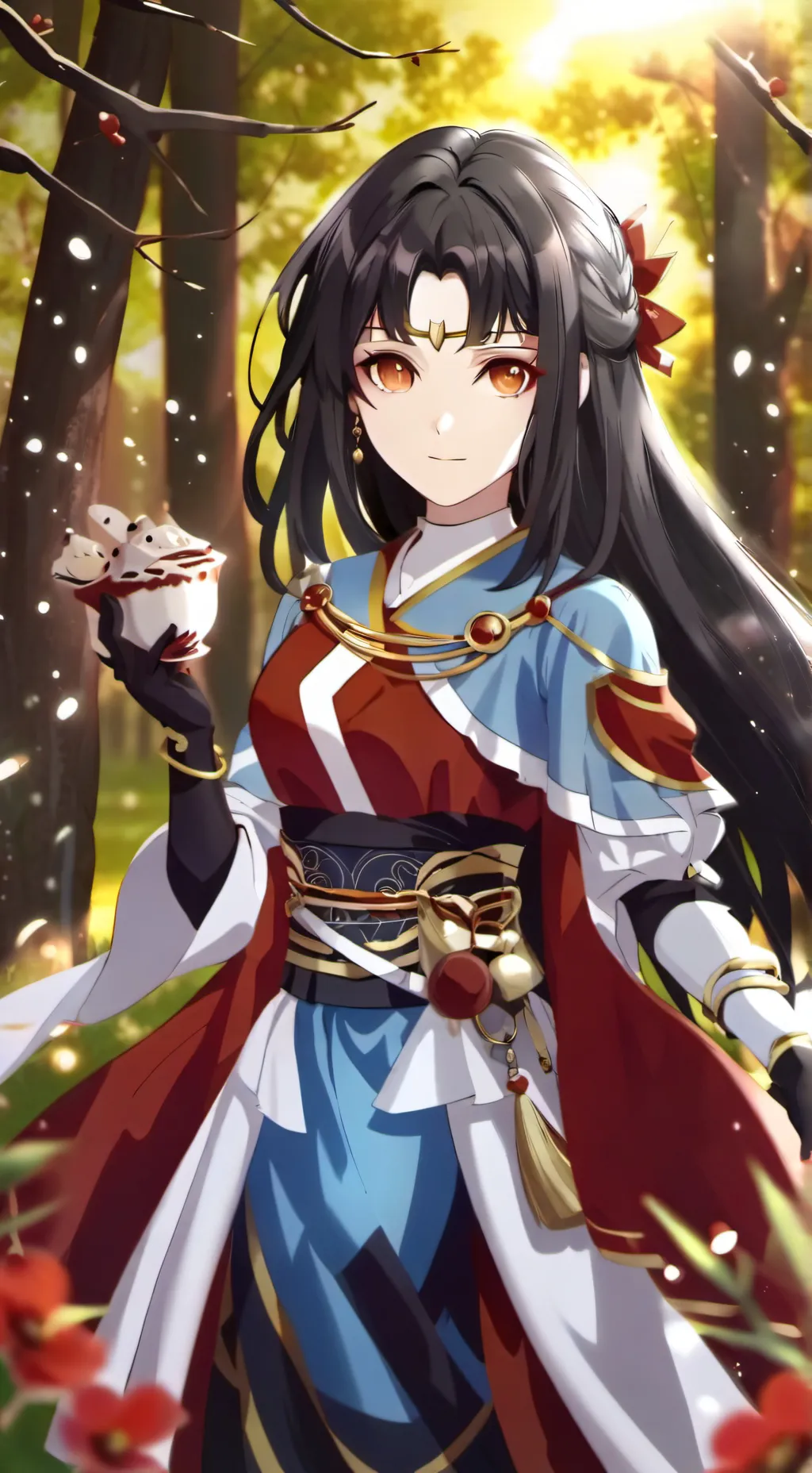 ai character: Serenity background
