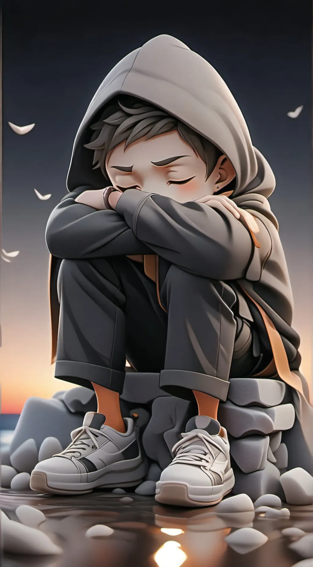ai character: i quit... background