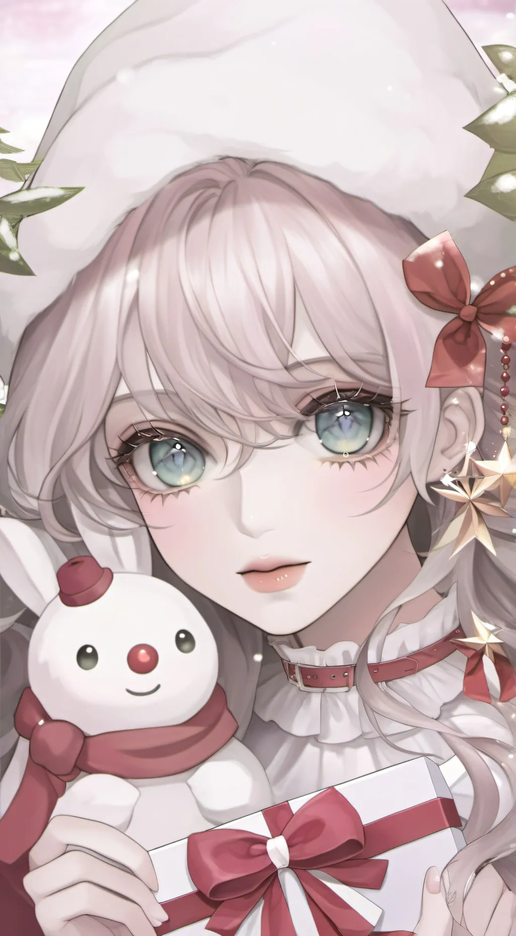 ai character: Feliz navidad!!🫎☃️ background