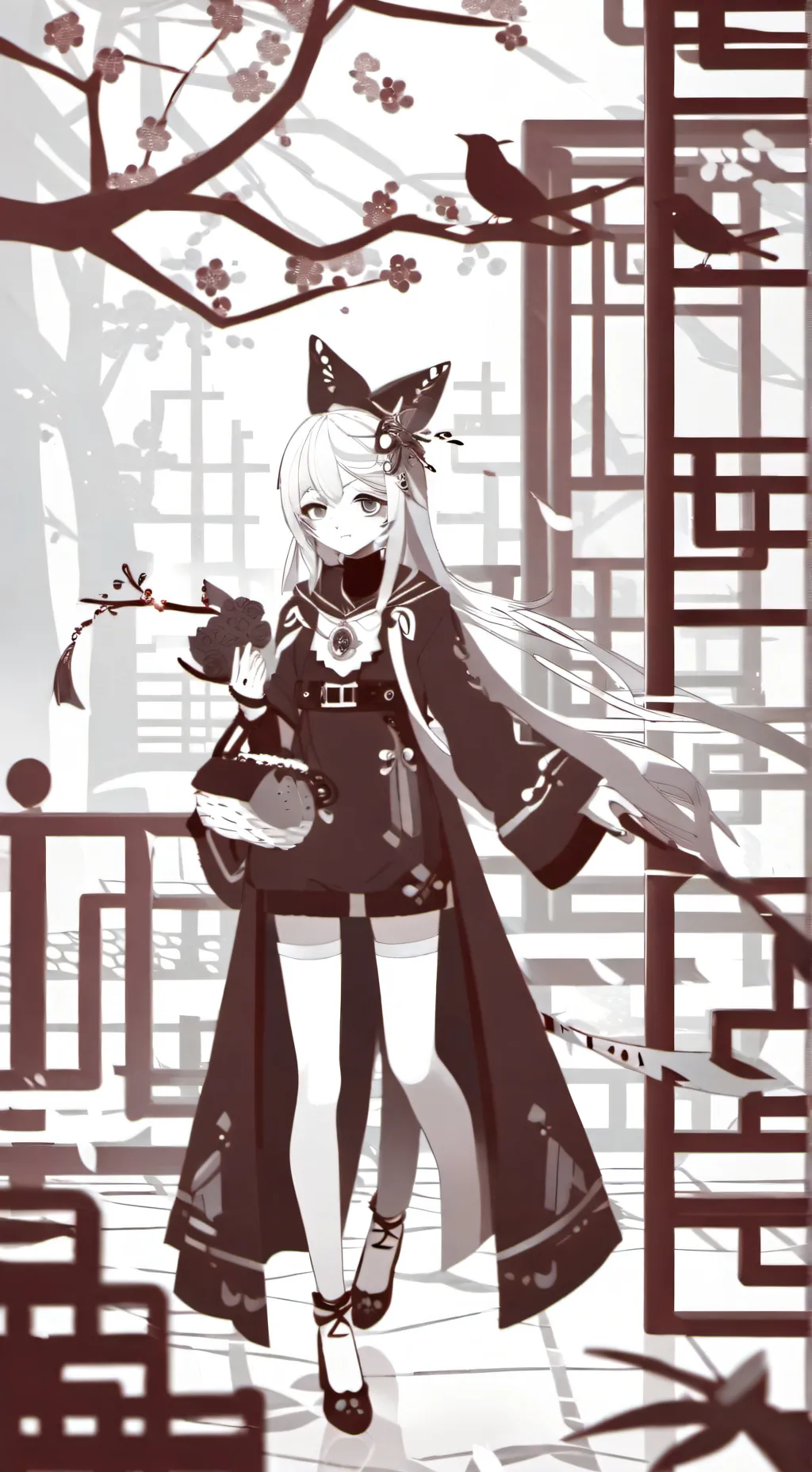 ai character: Wenda background