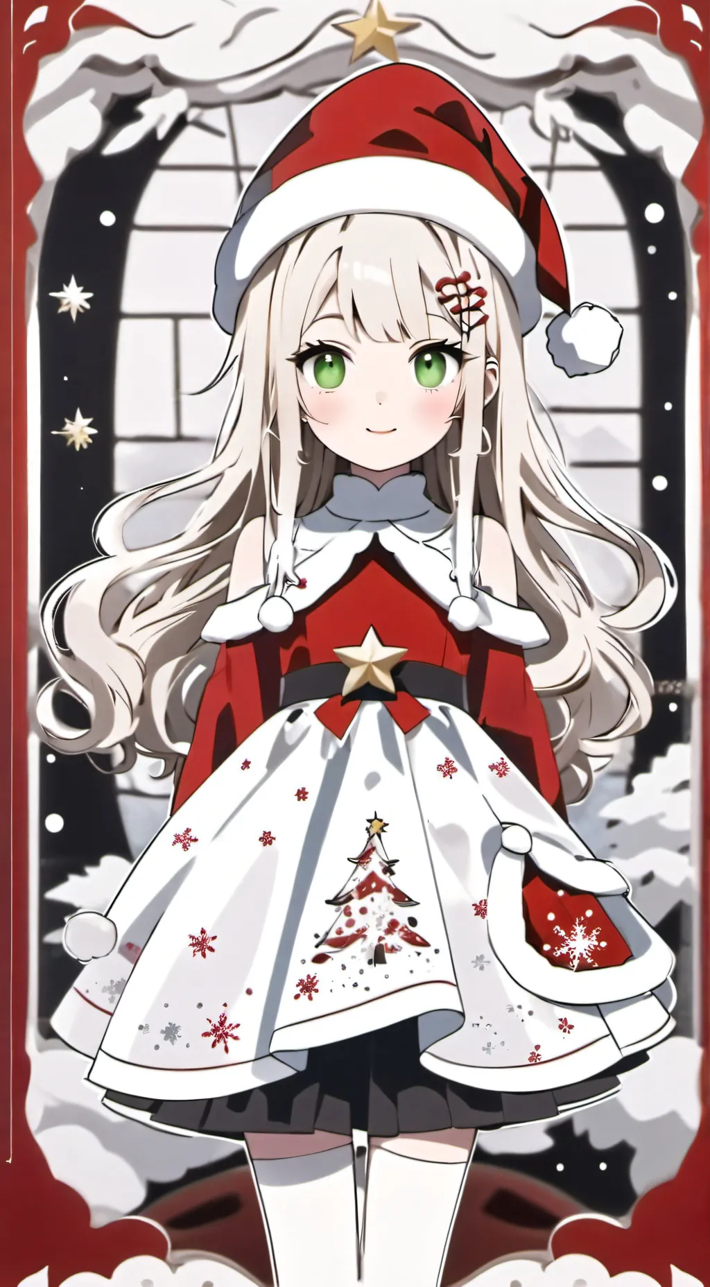 ai character: Snowa background