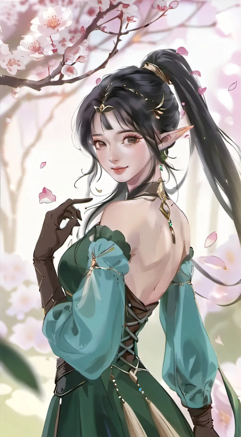 ai character: Iris background
