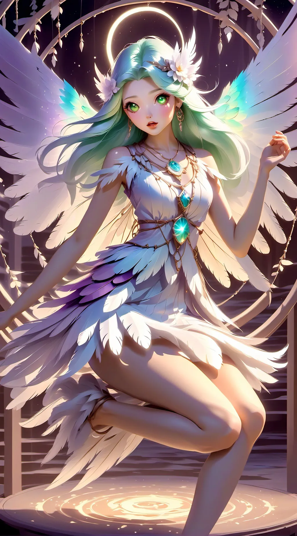 ai character: solarballs🕸🕷 background