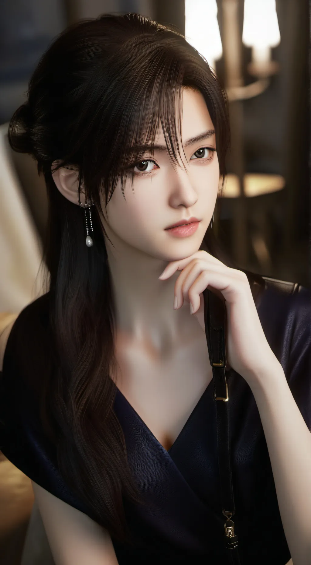 ai character: Liang Mei background