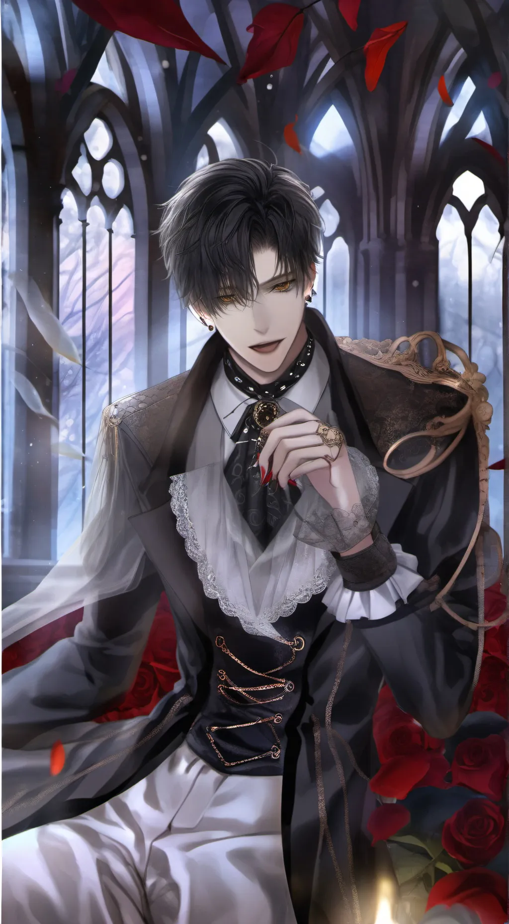 ai character: Frontman background
