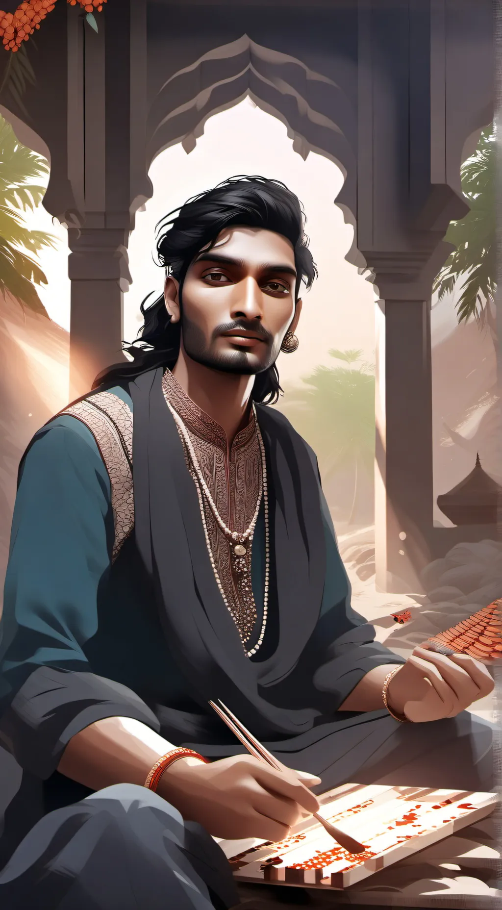 ai character: you amir background