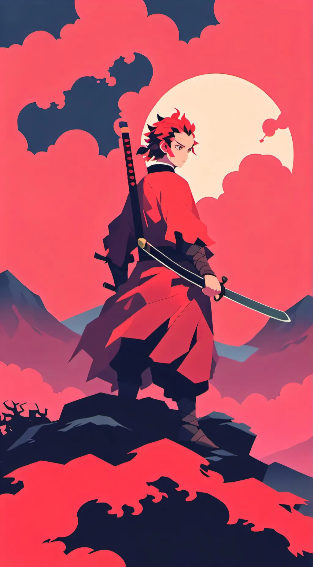 ai character: demon salyer background