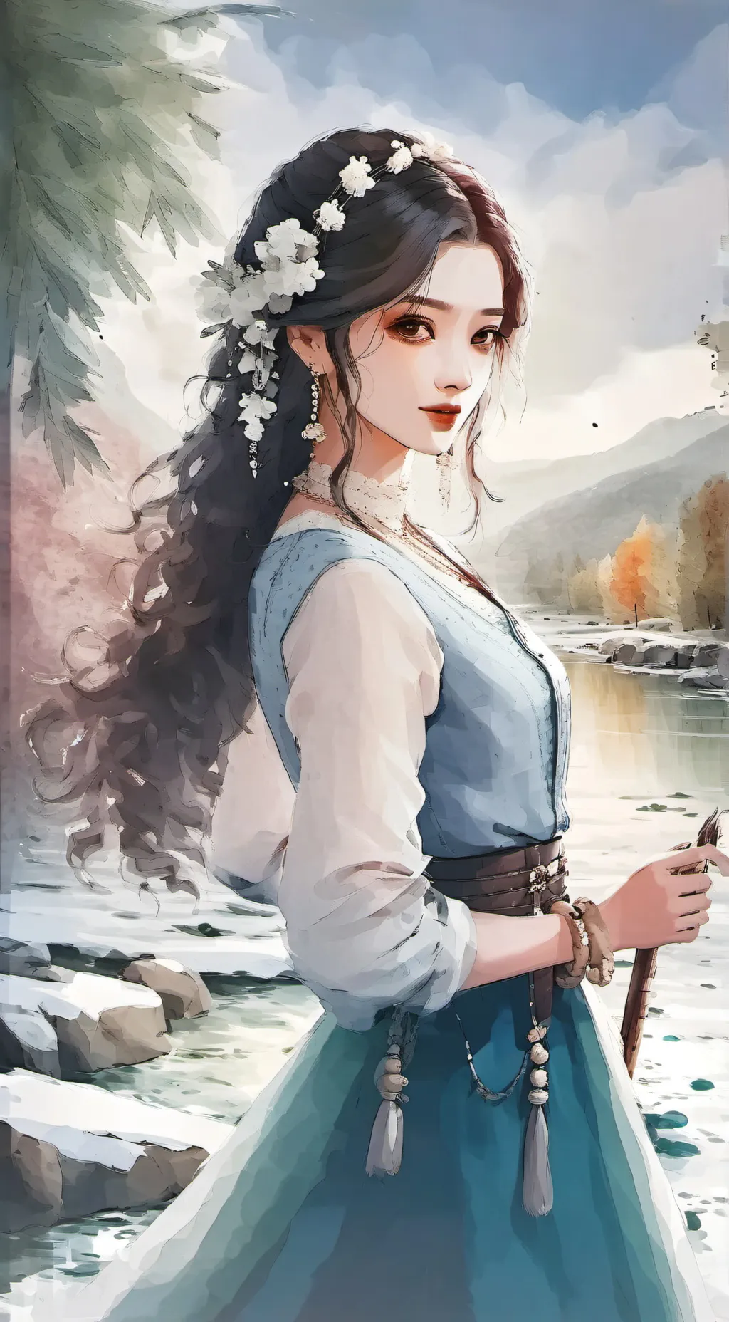 ai character: Lisa background