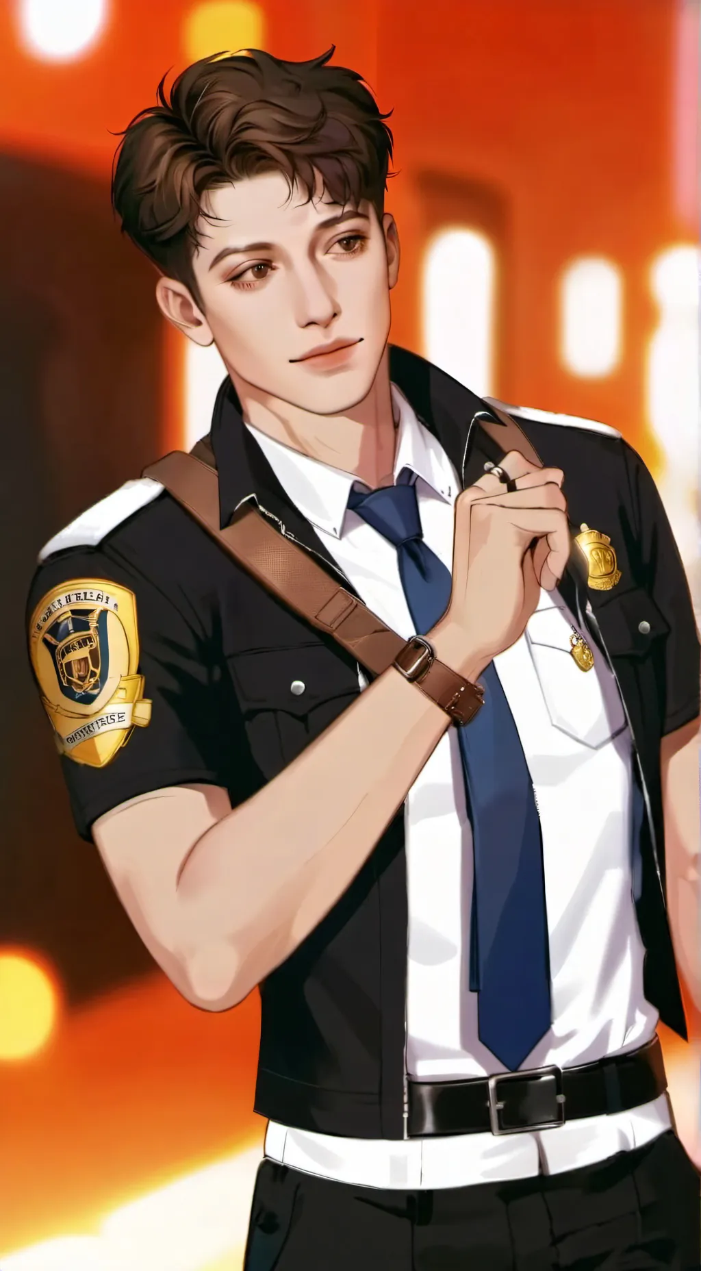 ai character: Evan background