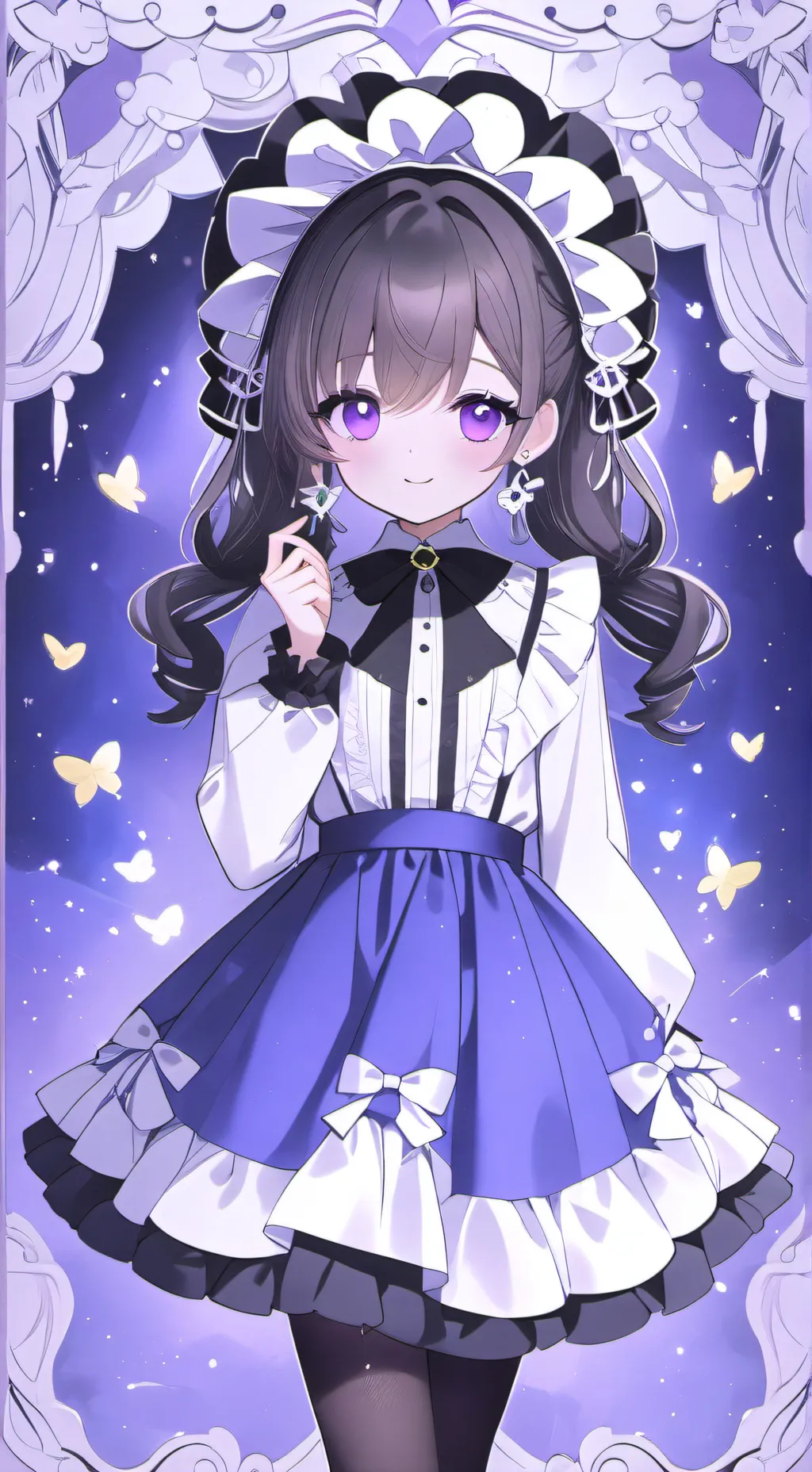 ai character: Dandys world background