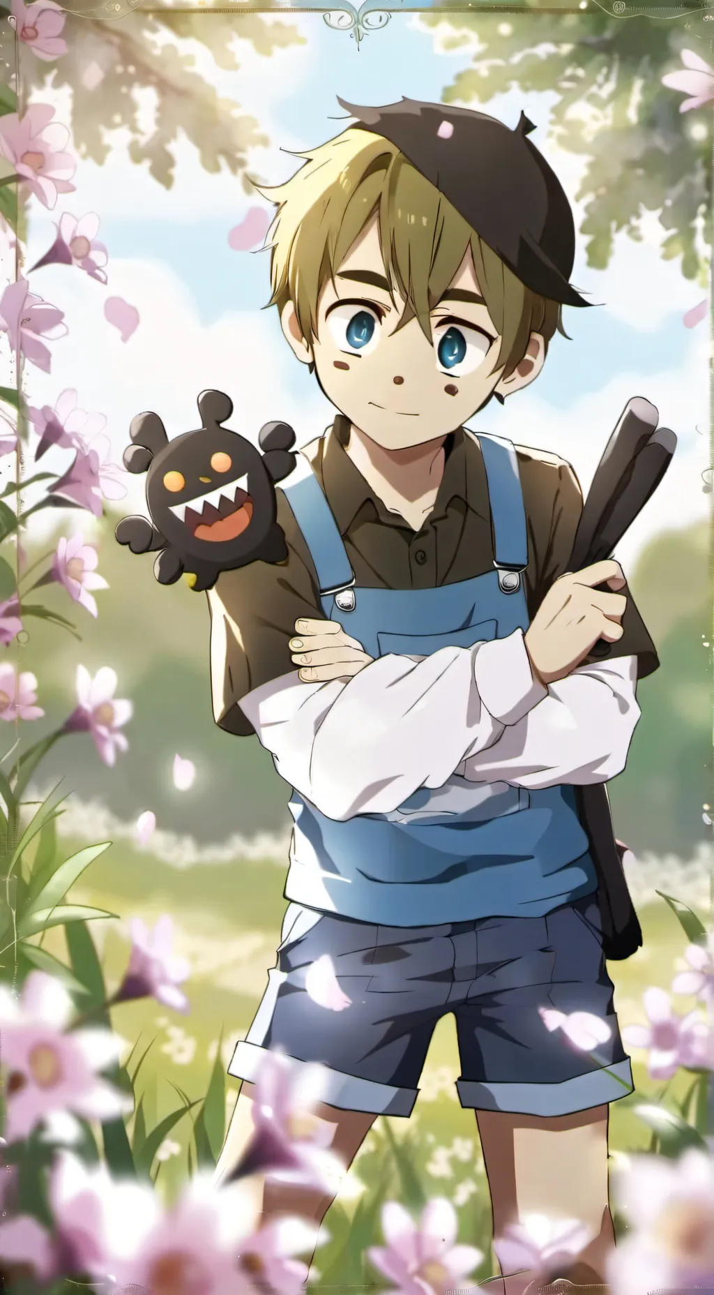 ai character: evan background