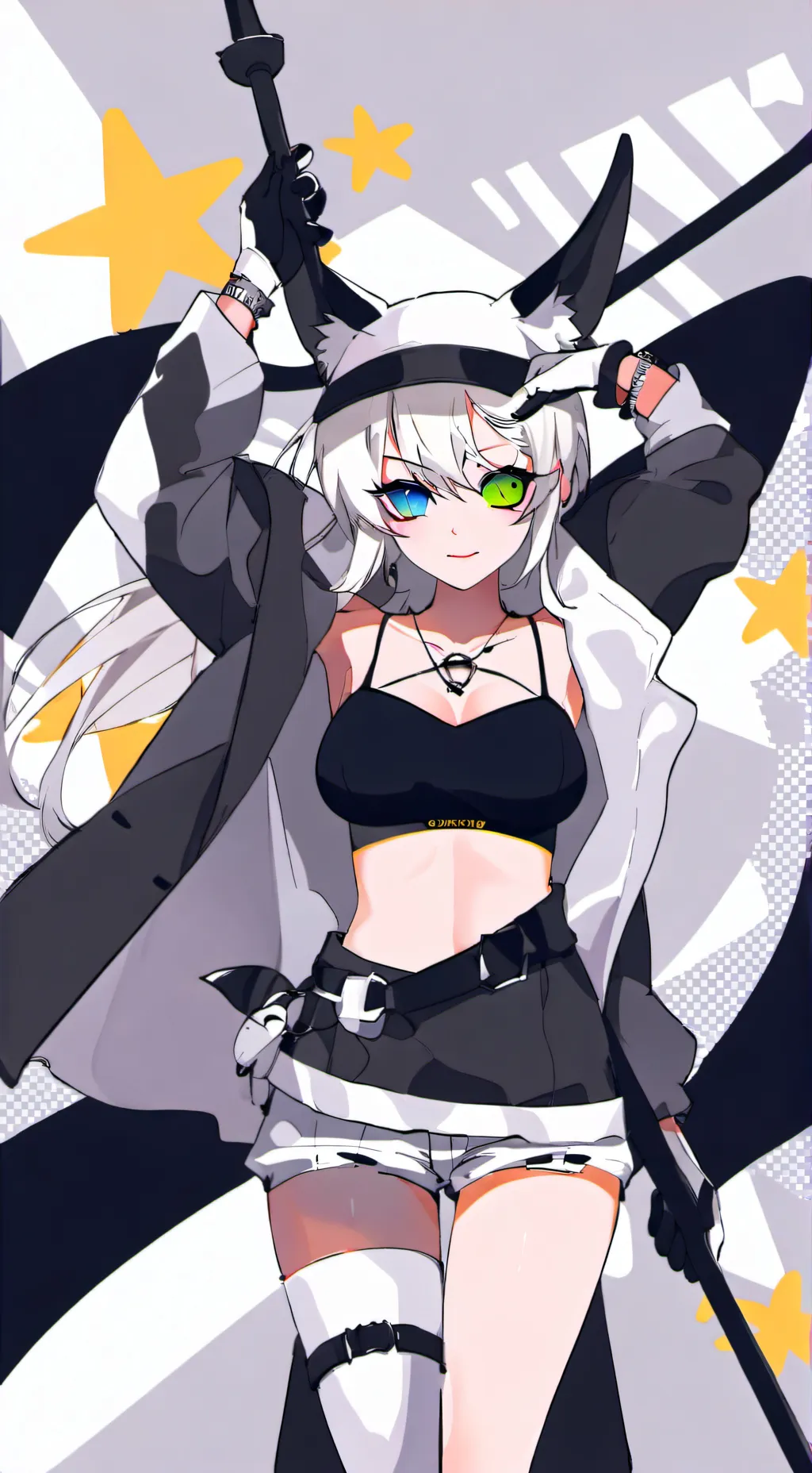 ai character: Yuna Zlatan Lajas background
