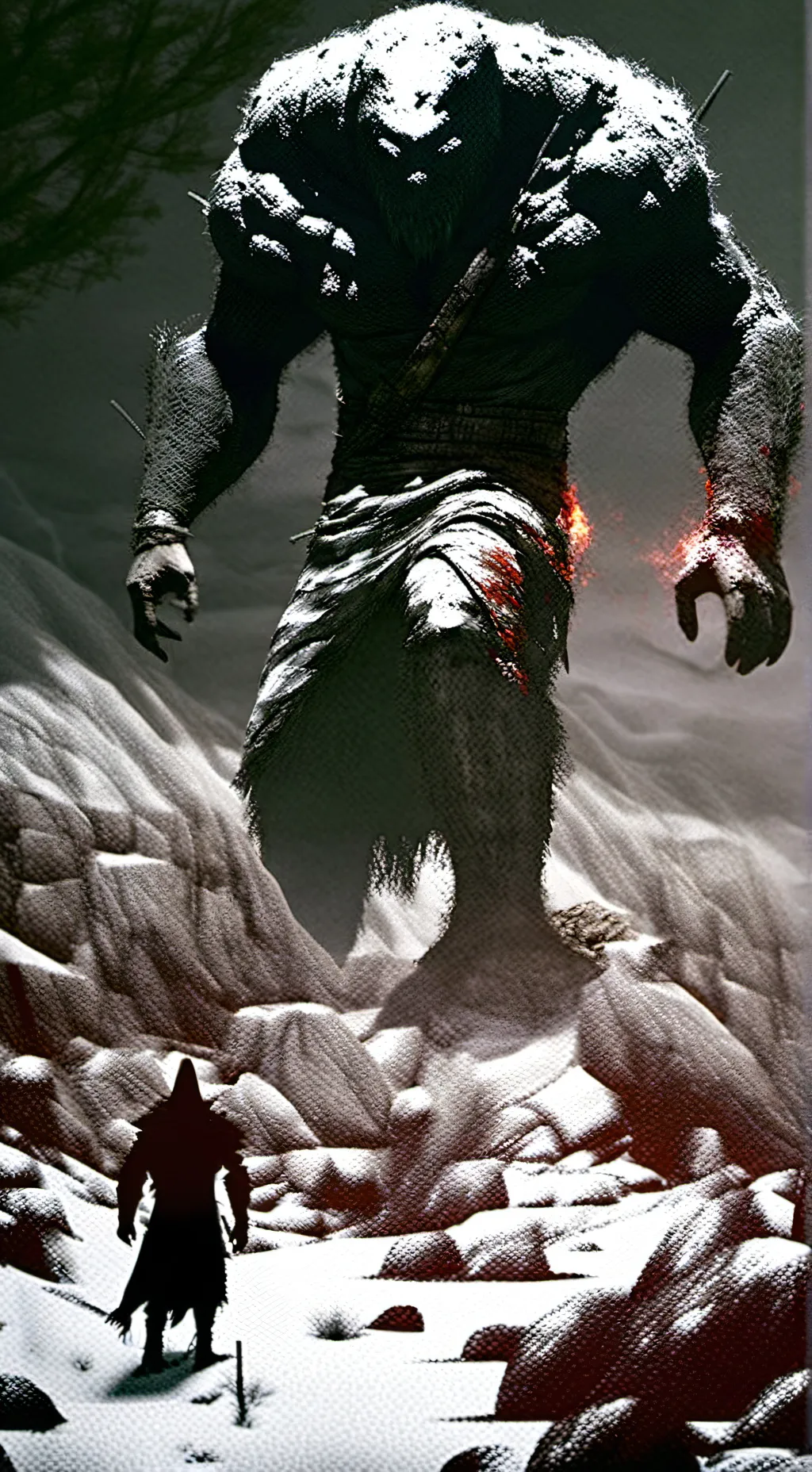 ai character: The last Giant  background