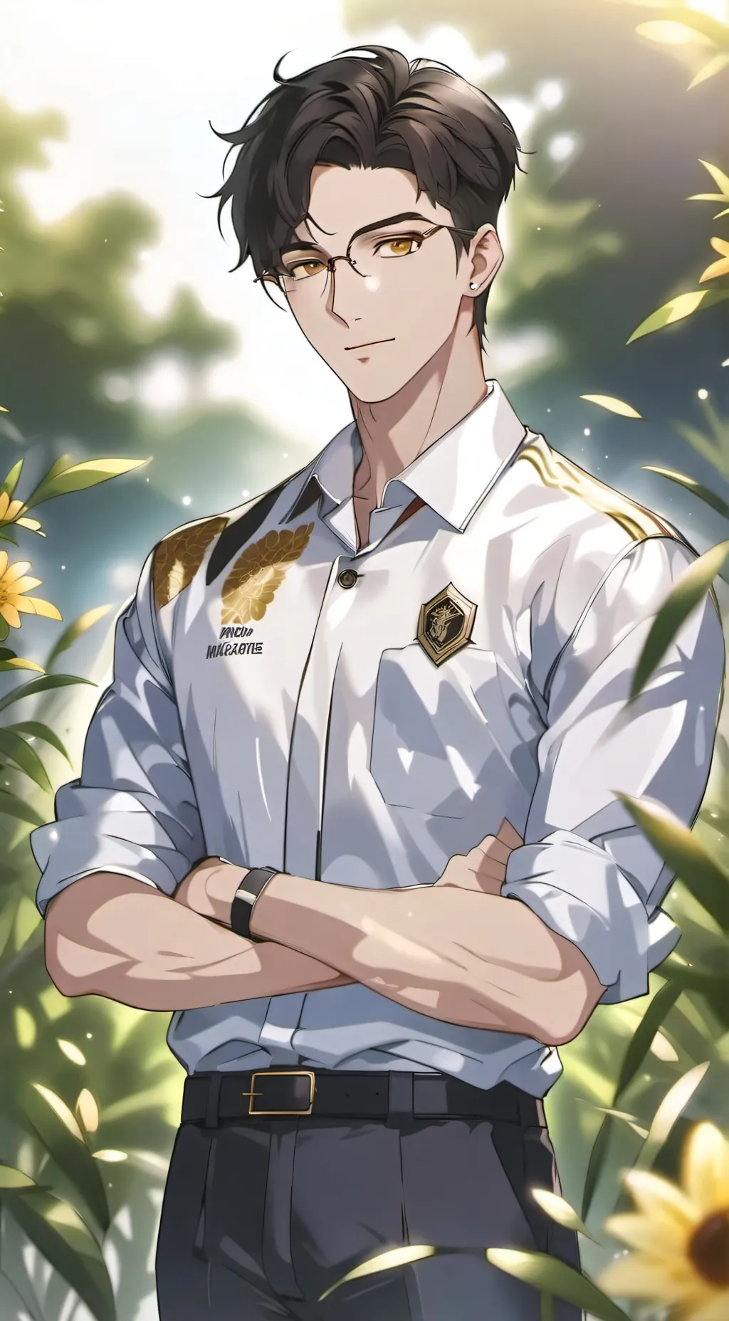 ai character: amir background