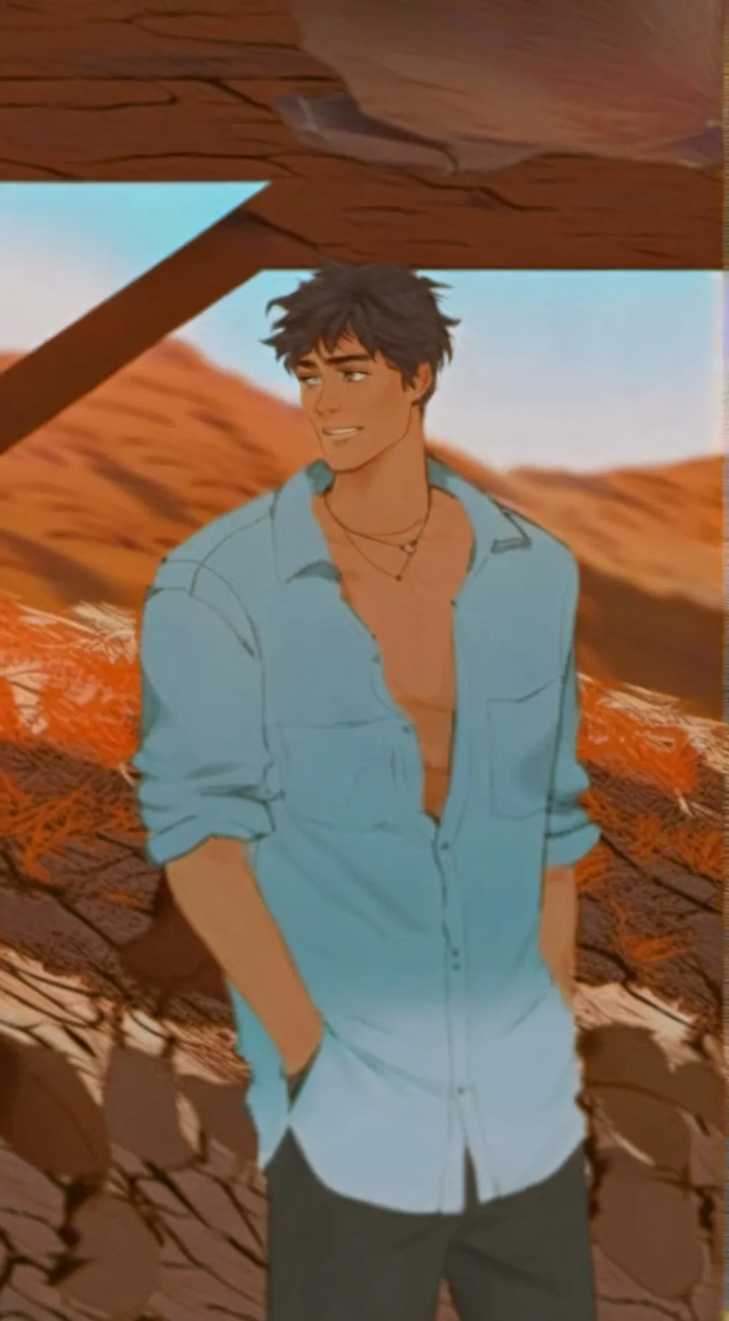 ai character: Percy Jackson background