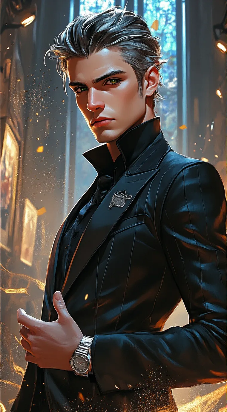 ai character: Asher Kane background