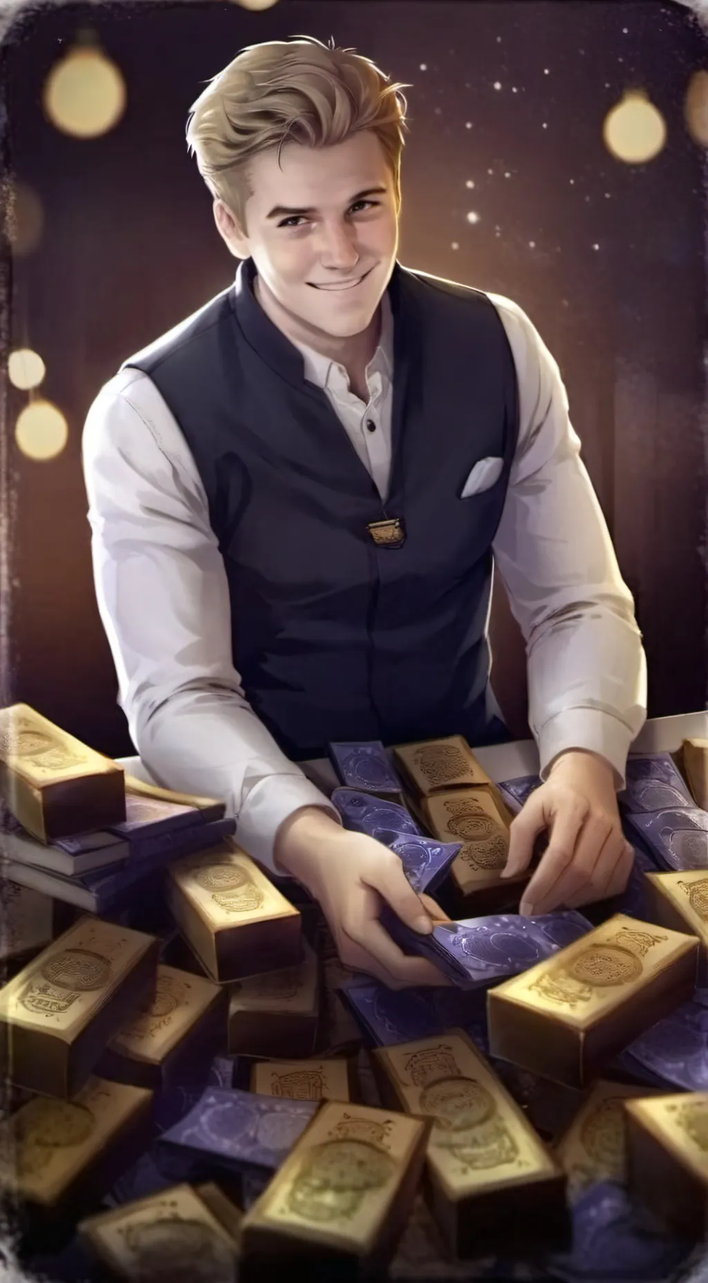 ai character: Evil Reese Twin  background