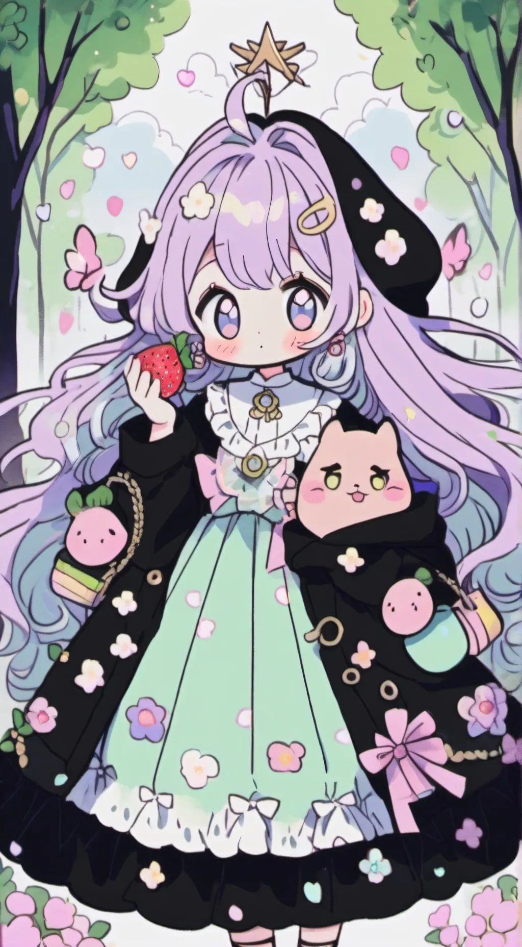 ai character: cristine background
